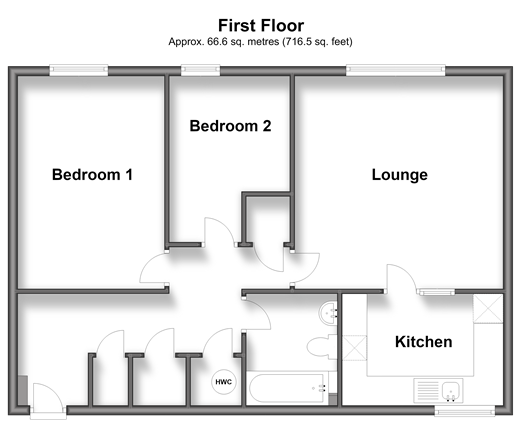 Devonshire Road, Sutton floorplan