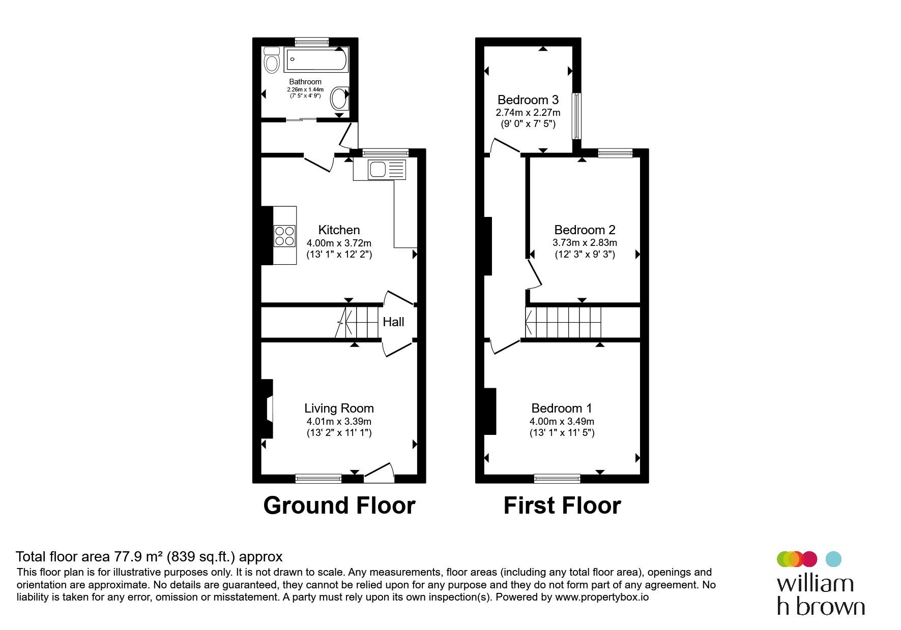 33, Saville Street, Barnsley floorplan