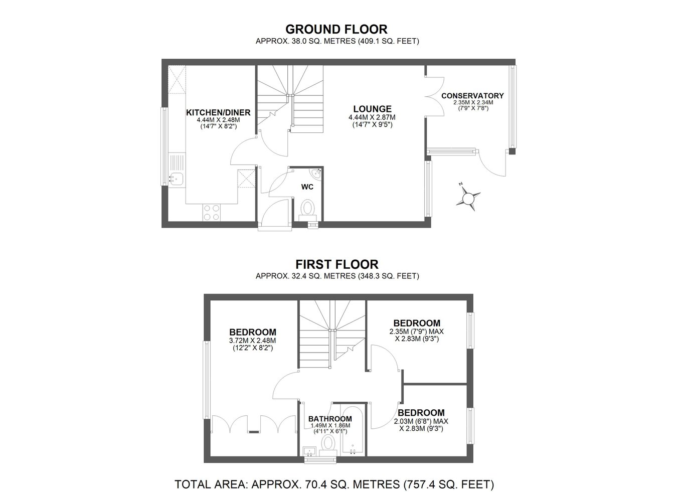 87, Ladywell Prospect, Sawbridgeworth floorplan