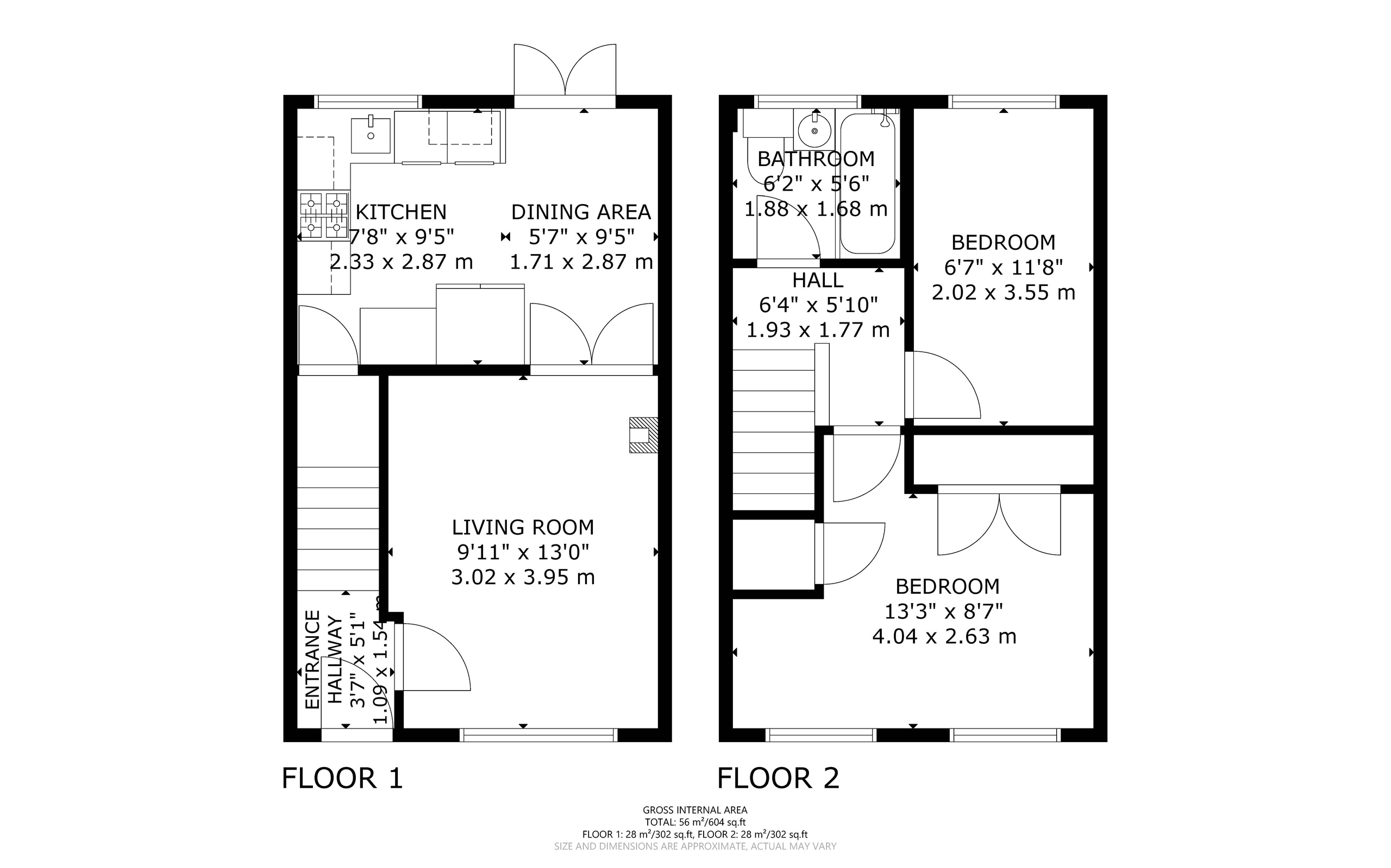 1 Warwick Grove, Hamilton floorplan
