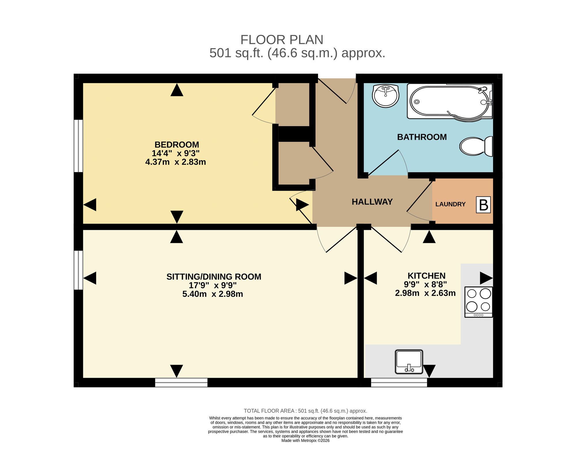 17 Portland Court, Torquay floorplan