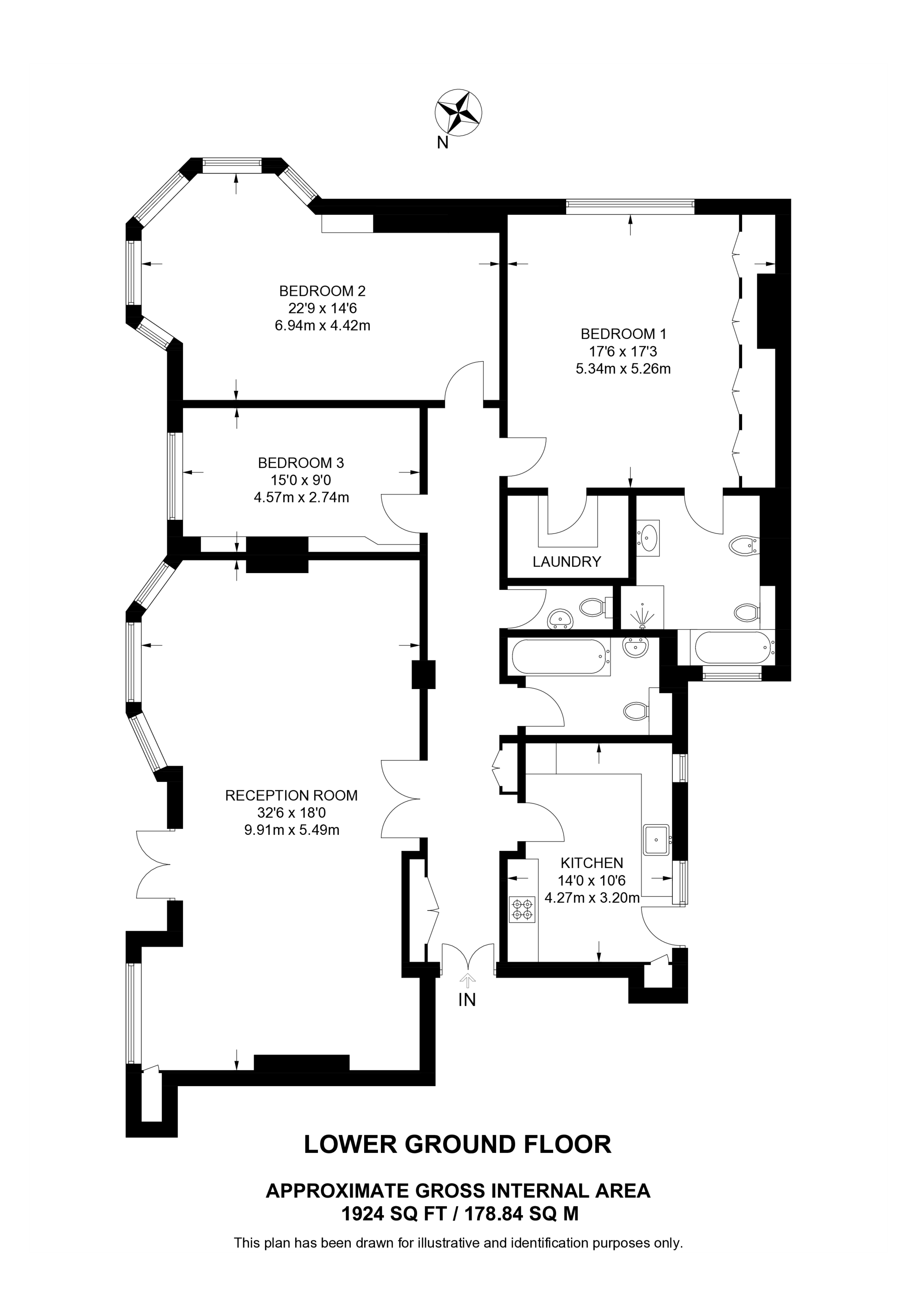 Eton Avenue, Belsize Park floorplan