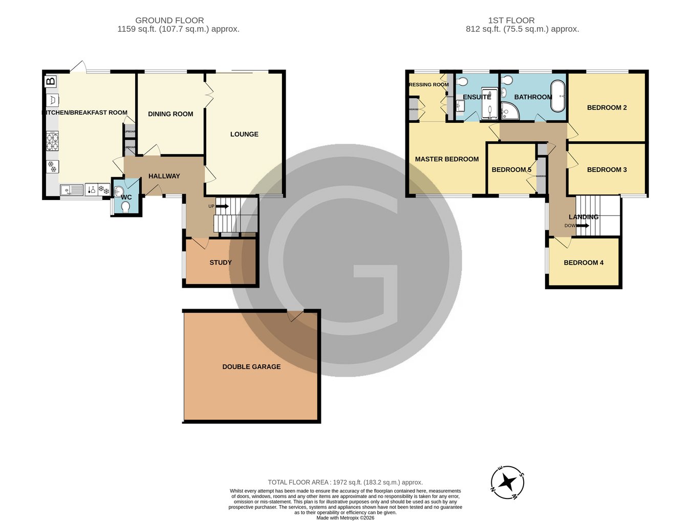 74, Cowdray Park Road, Little Common floorplan