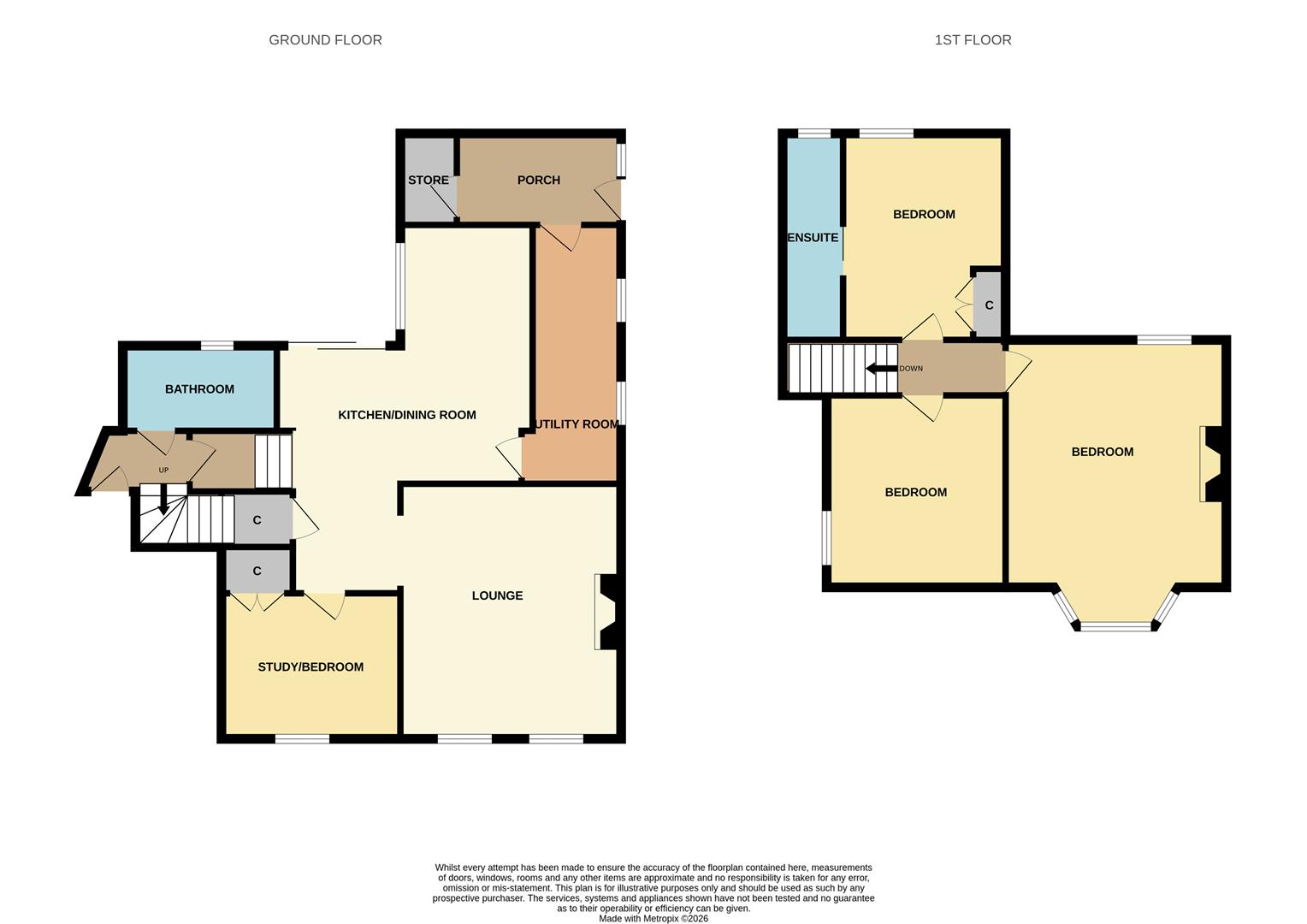 The Old Coach House, 5, Rotchell Road, Dumfries floorplan