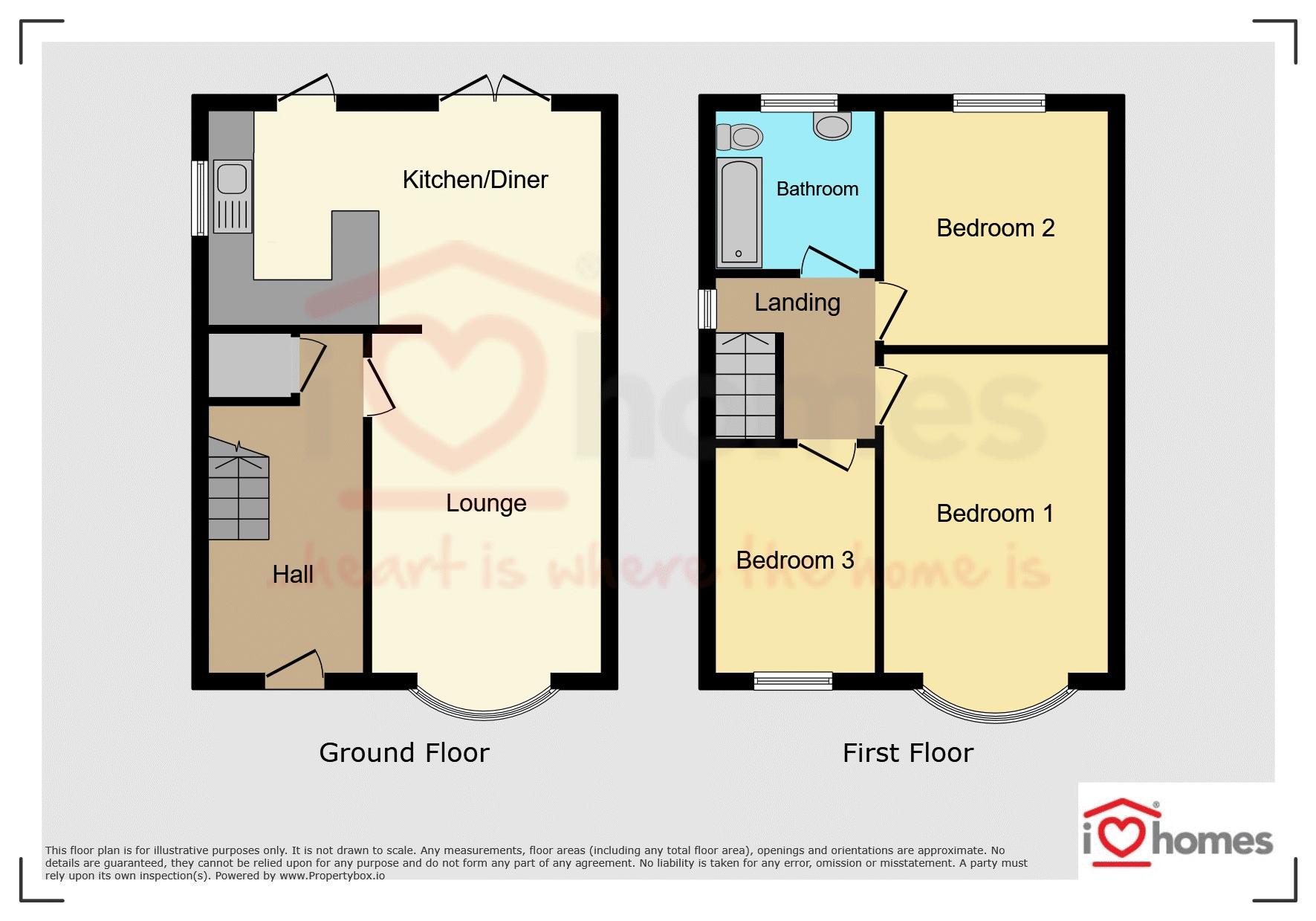 75, Wrexham Avenue, Walsall floorplan