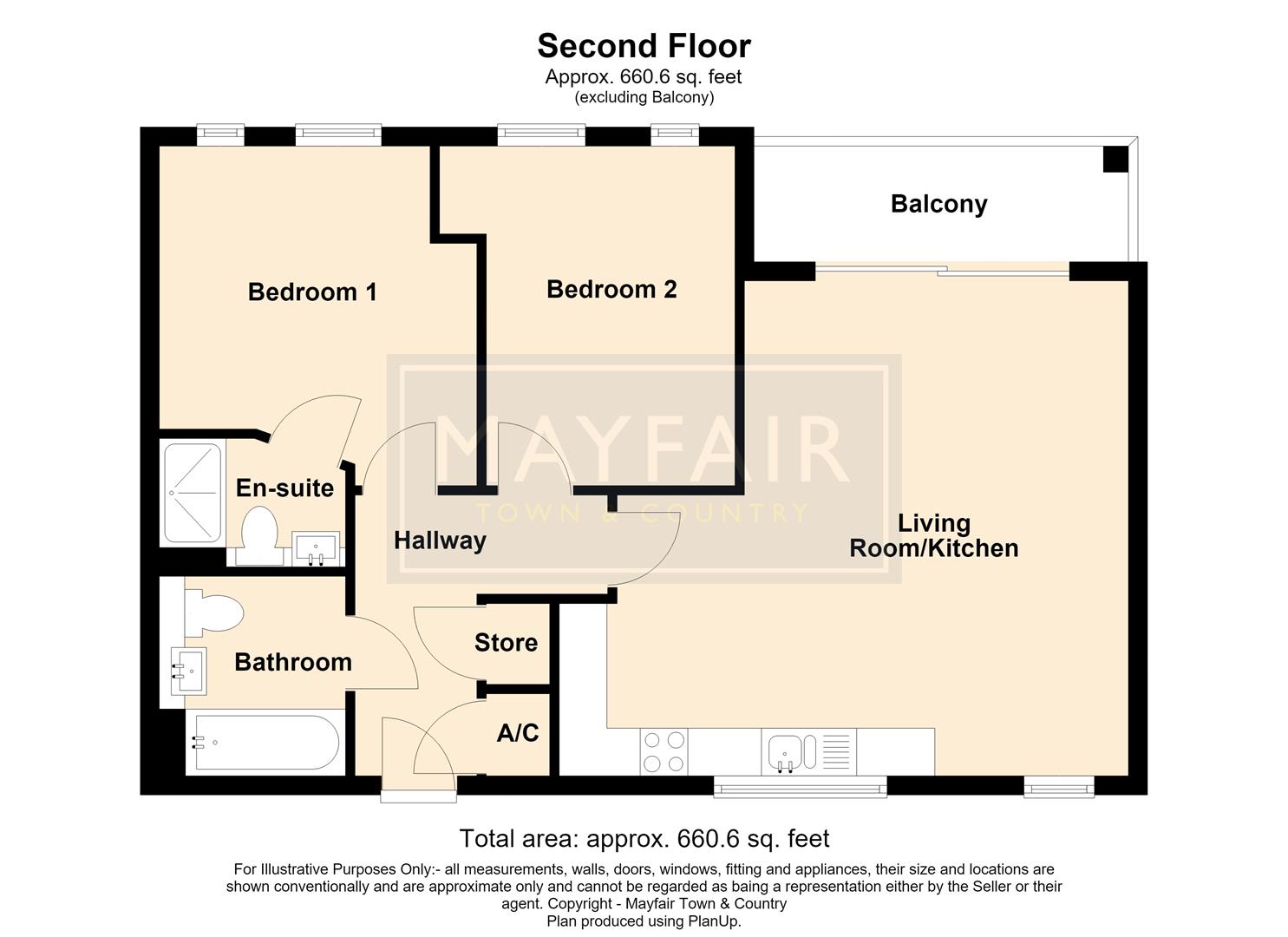 68, Farnborough Road, Weston-Super-Mare floorplan
