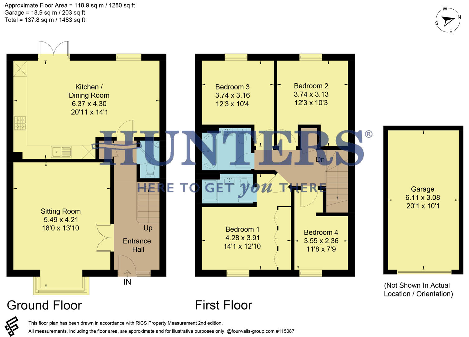 30, Brompton Drive, Bradford floorplan