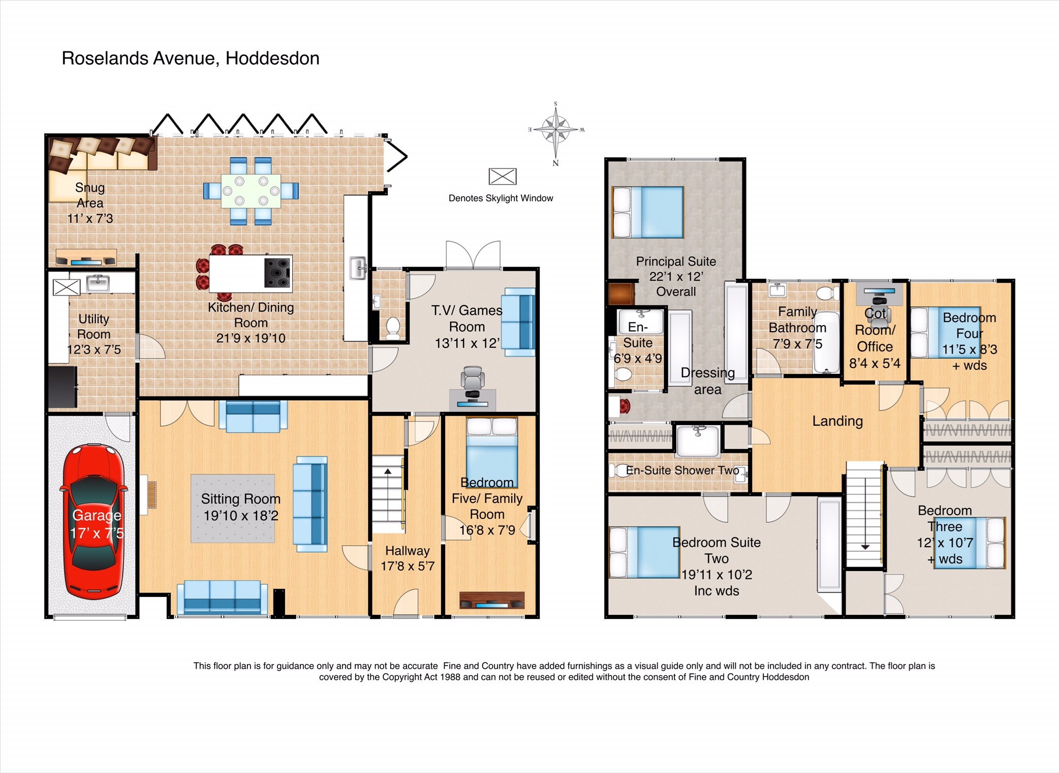 Roselands Avenue, Hoddesdon, Hertfordshire EN11, 5 bedroom detached