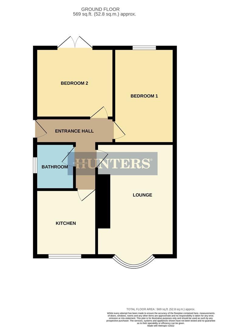 37, Scarsea Way, Bridlington floorplan