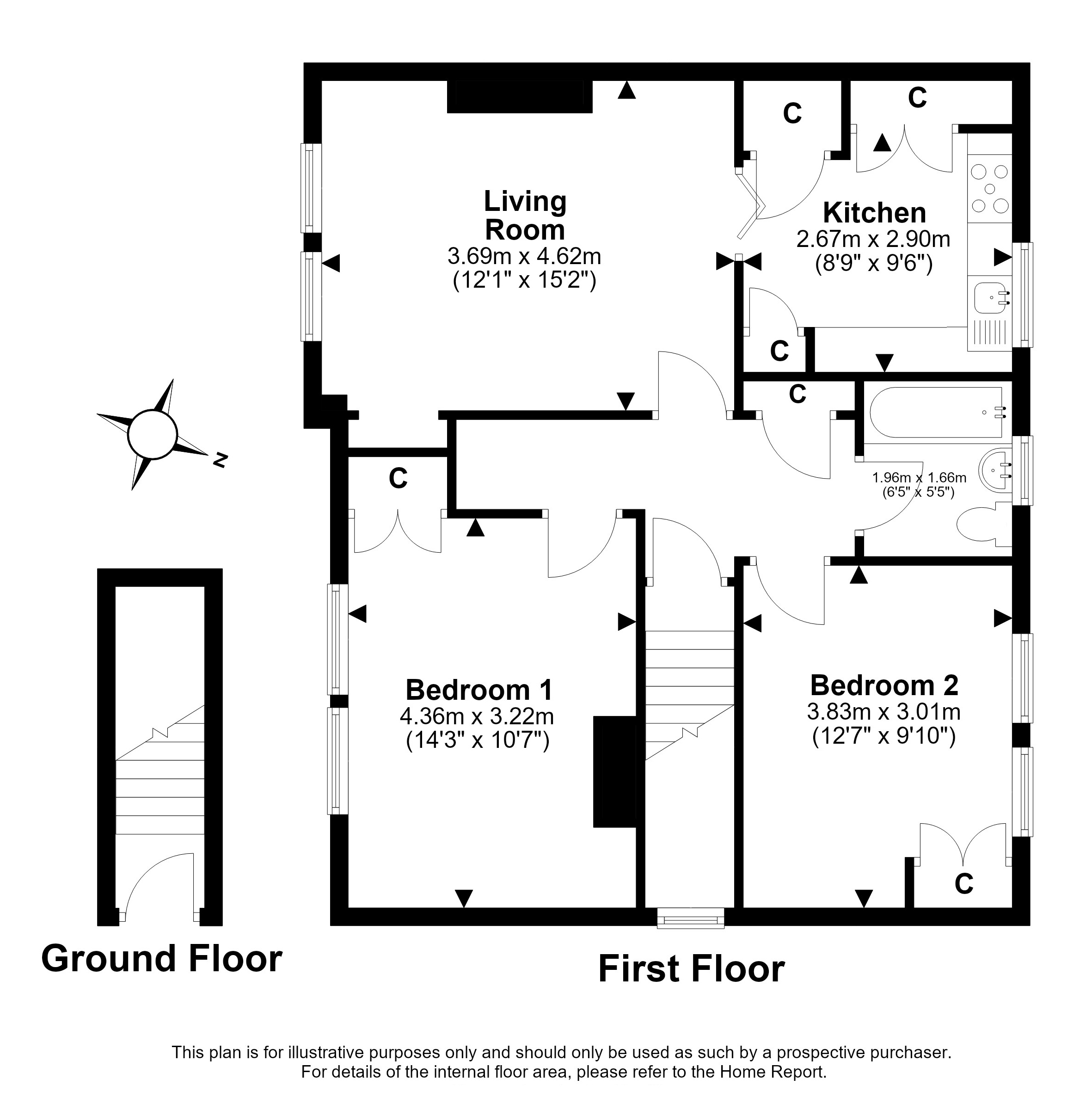 7, Windsor Drive, Penicuik floorplan