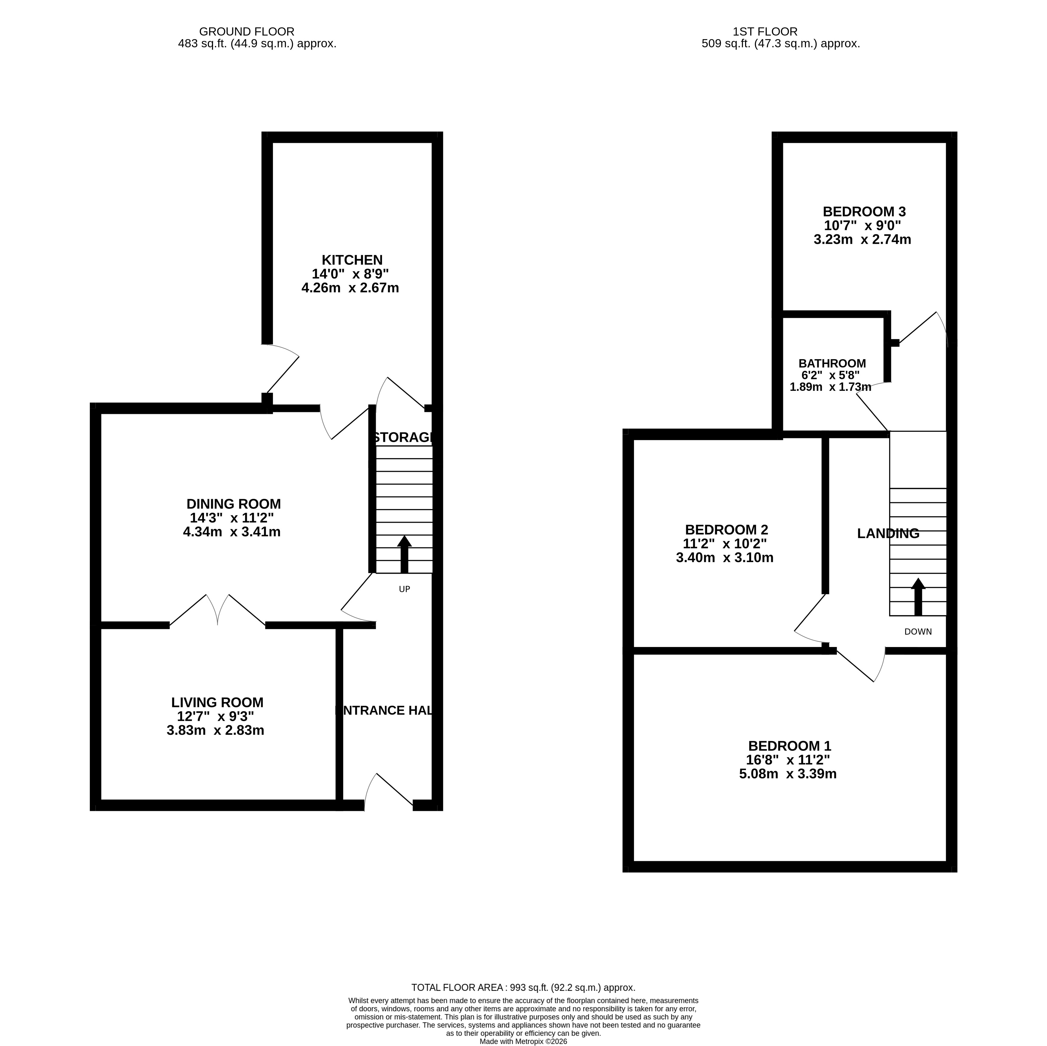 22, Vicar Road, Liverpool floorplan