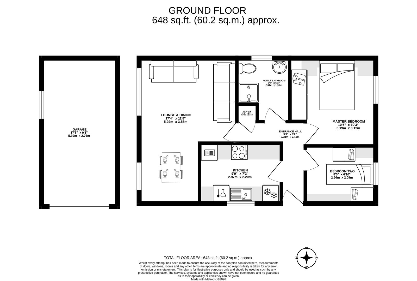 8, Cunnery Meadow, Leyland floorplan