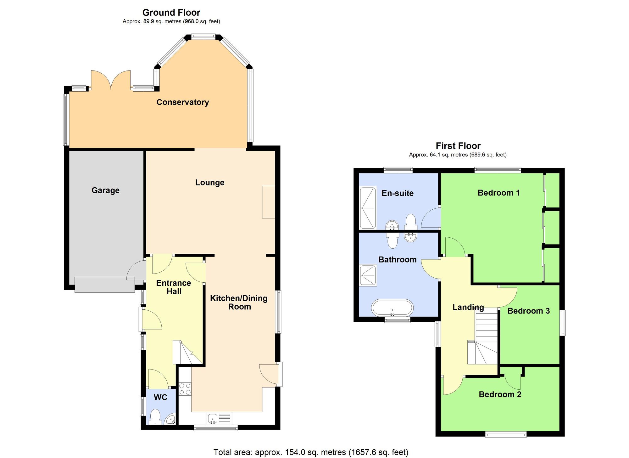 Mill Cottage New End, Horncastle floorplan