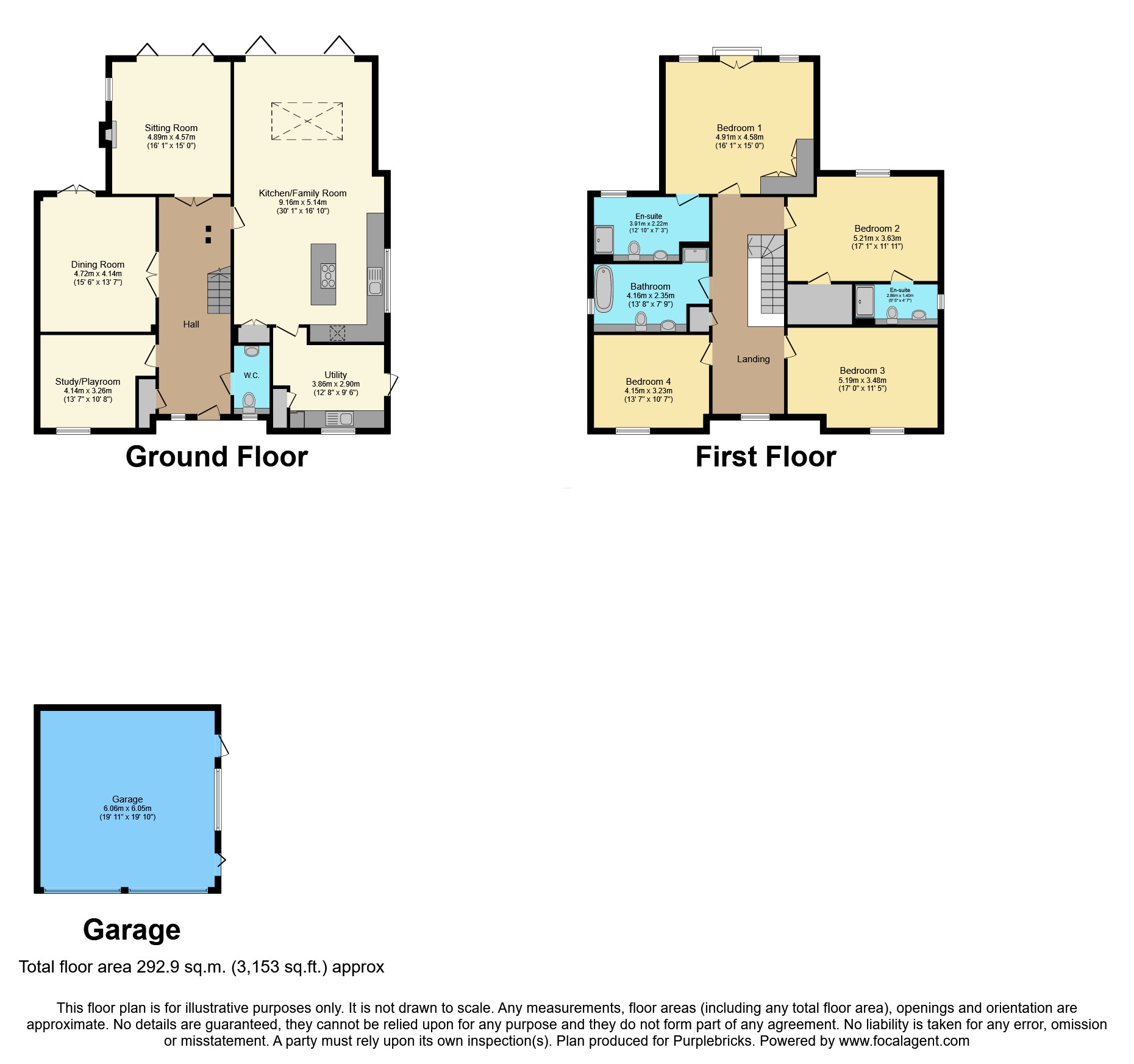 Birch House, Wield Road, Medstead floorplan