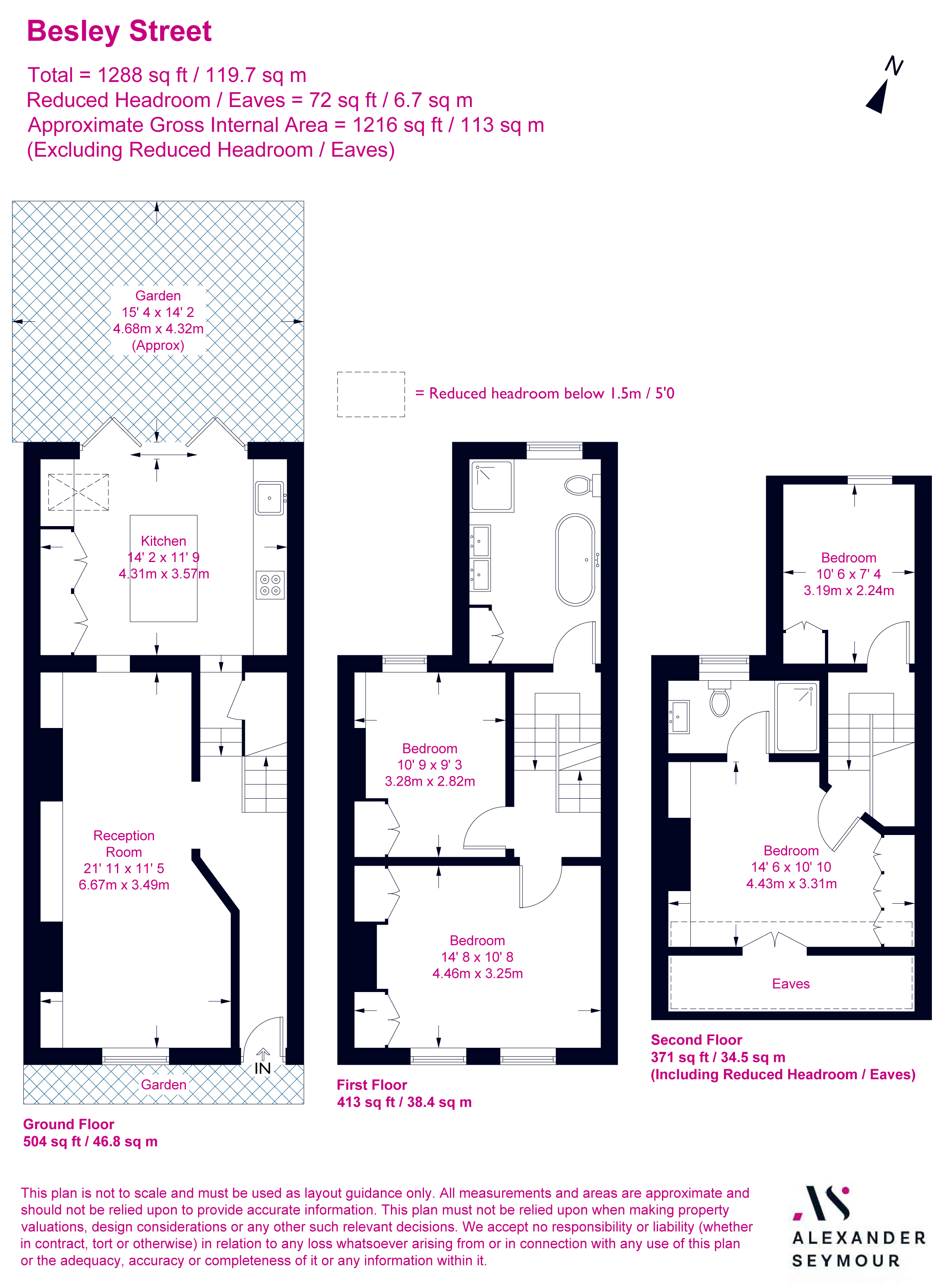 115, Besley Street, Furzedown floorplan