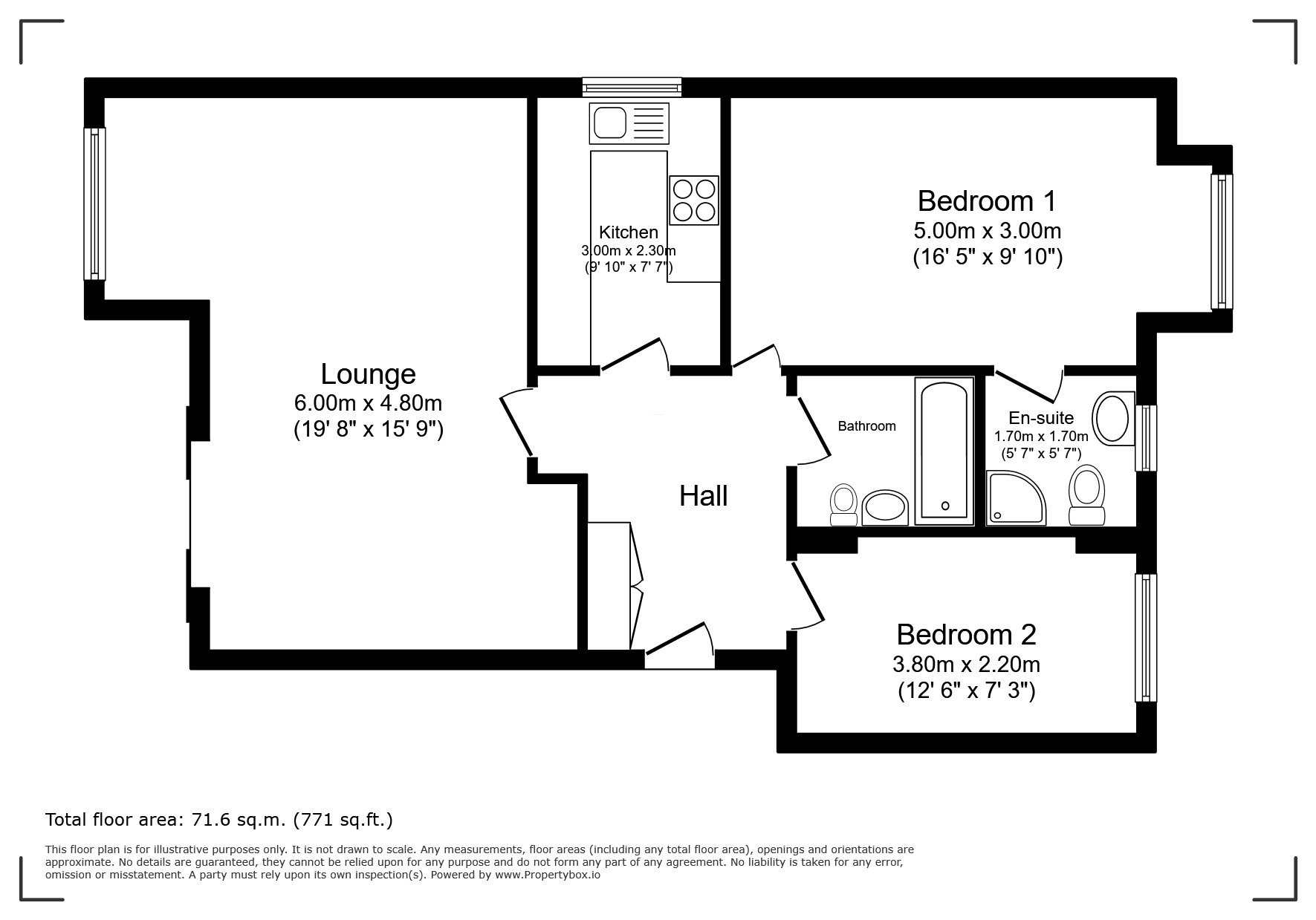 12, Nelsons Quay, Ryde floorplan