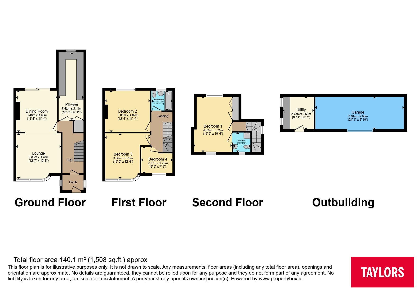46, Smithcourt Drive, Bristol floorplan