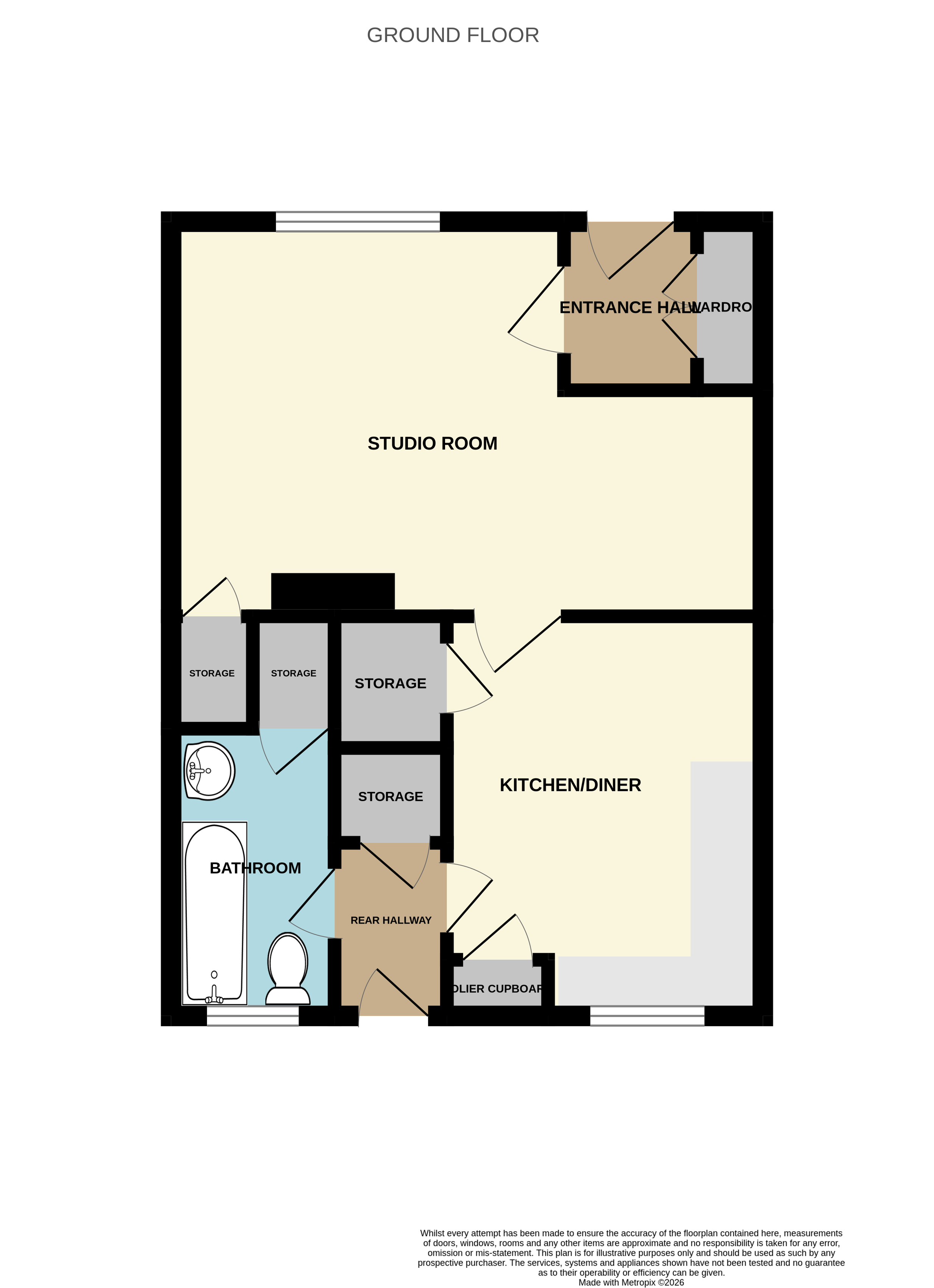 49, South Quay, Great Yarmouth floorplan
