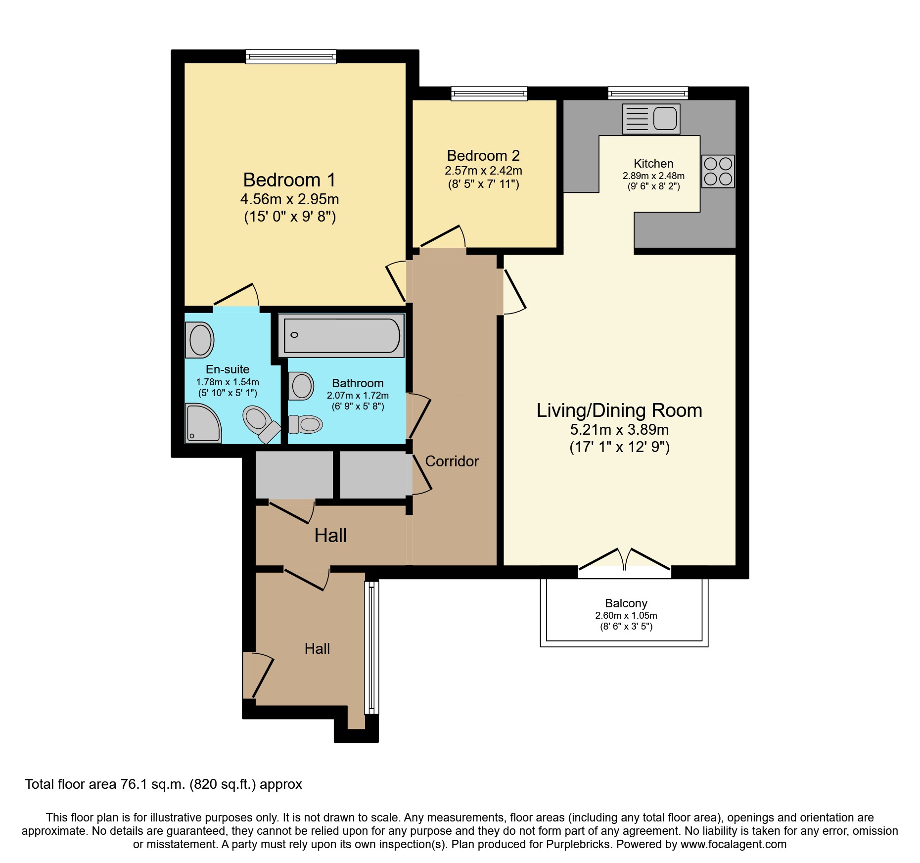 Endeavour Court, Plymouth floorplan