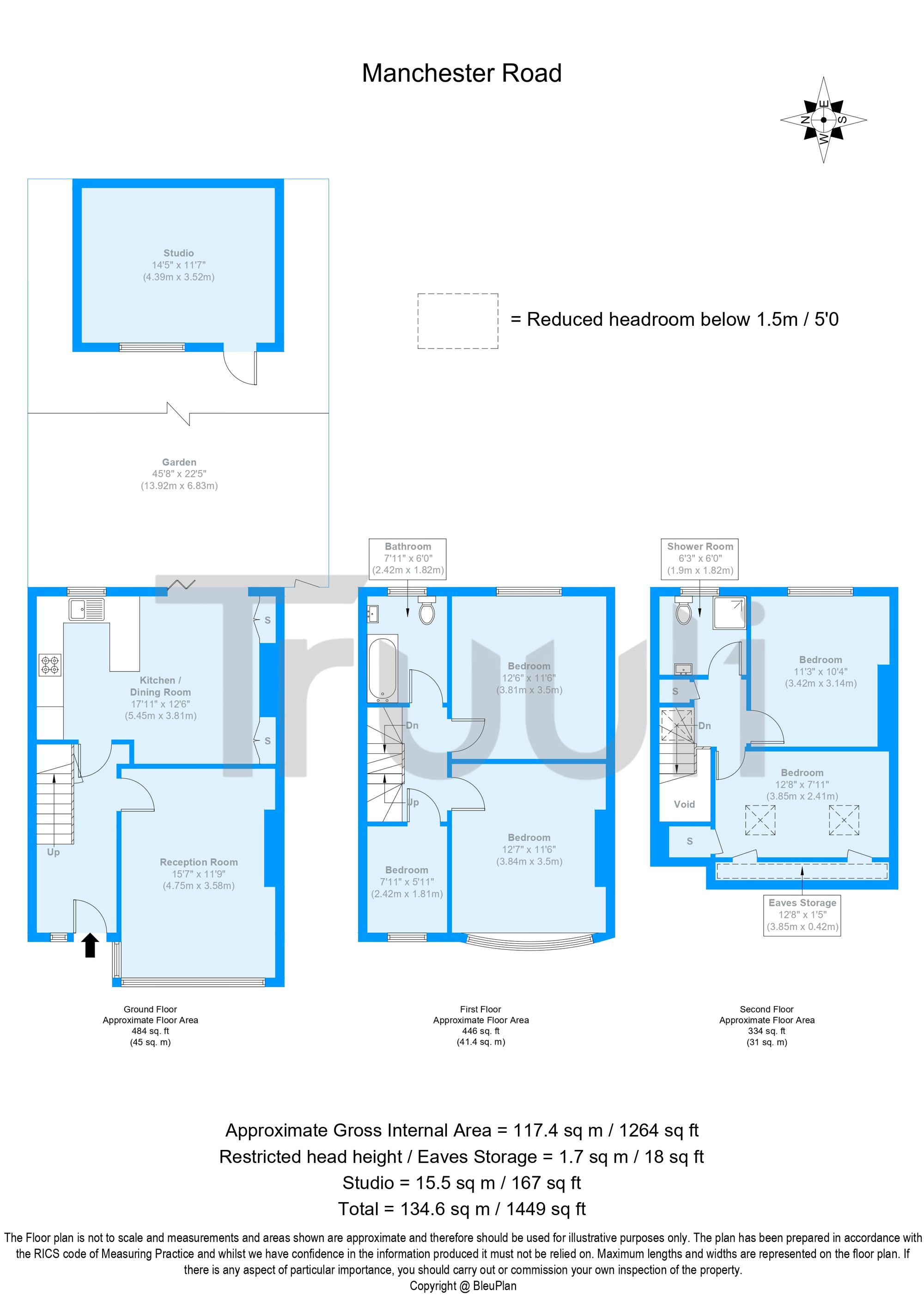 14 Manchester Road, Thornton Heath floorplan