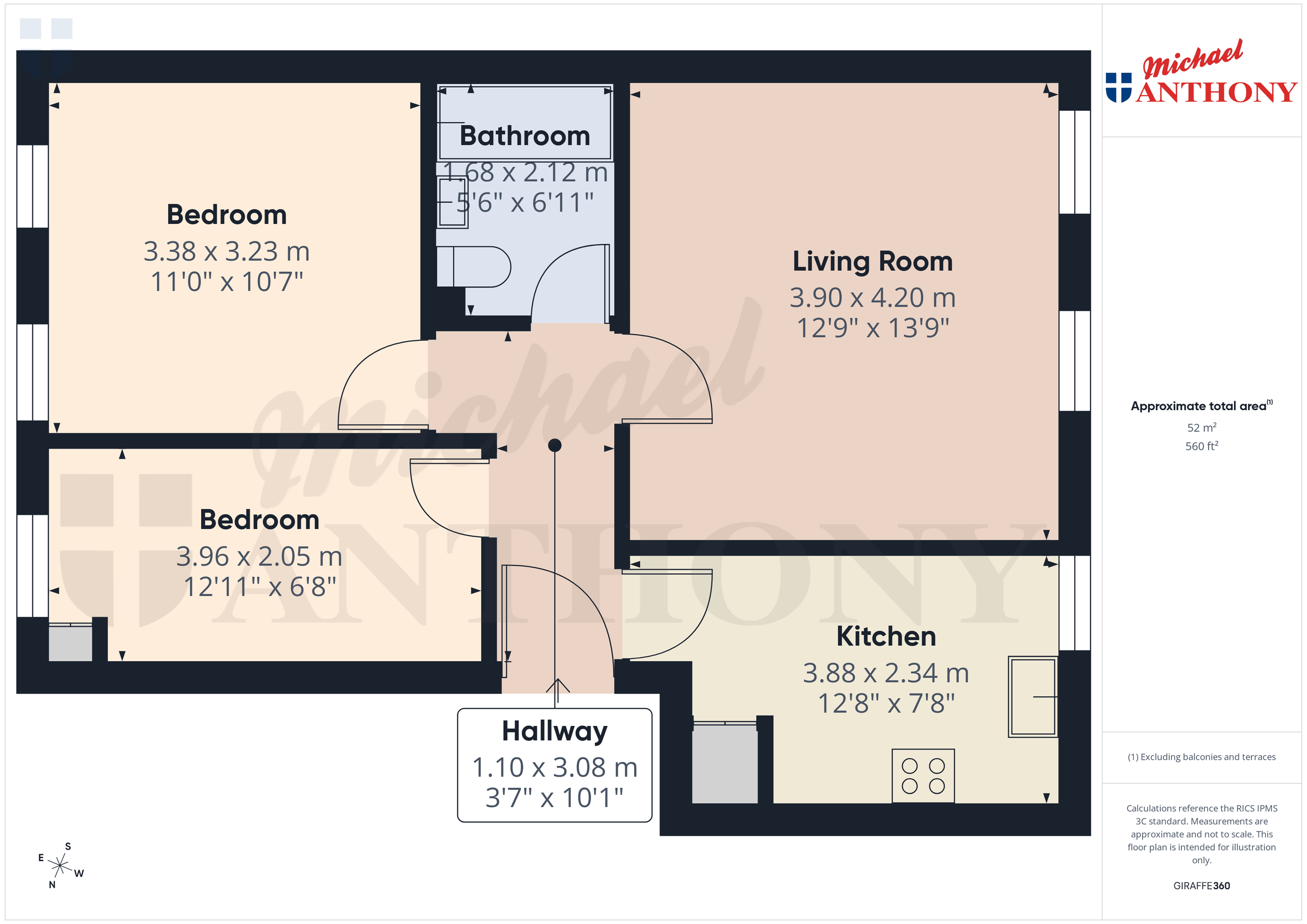 Flat 17, Aylesbury floorplan