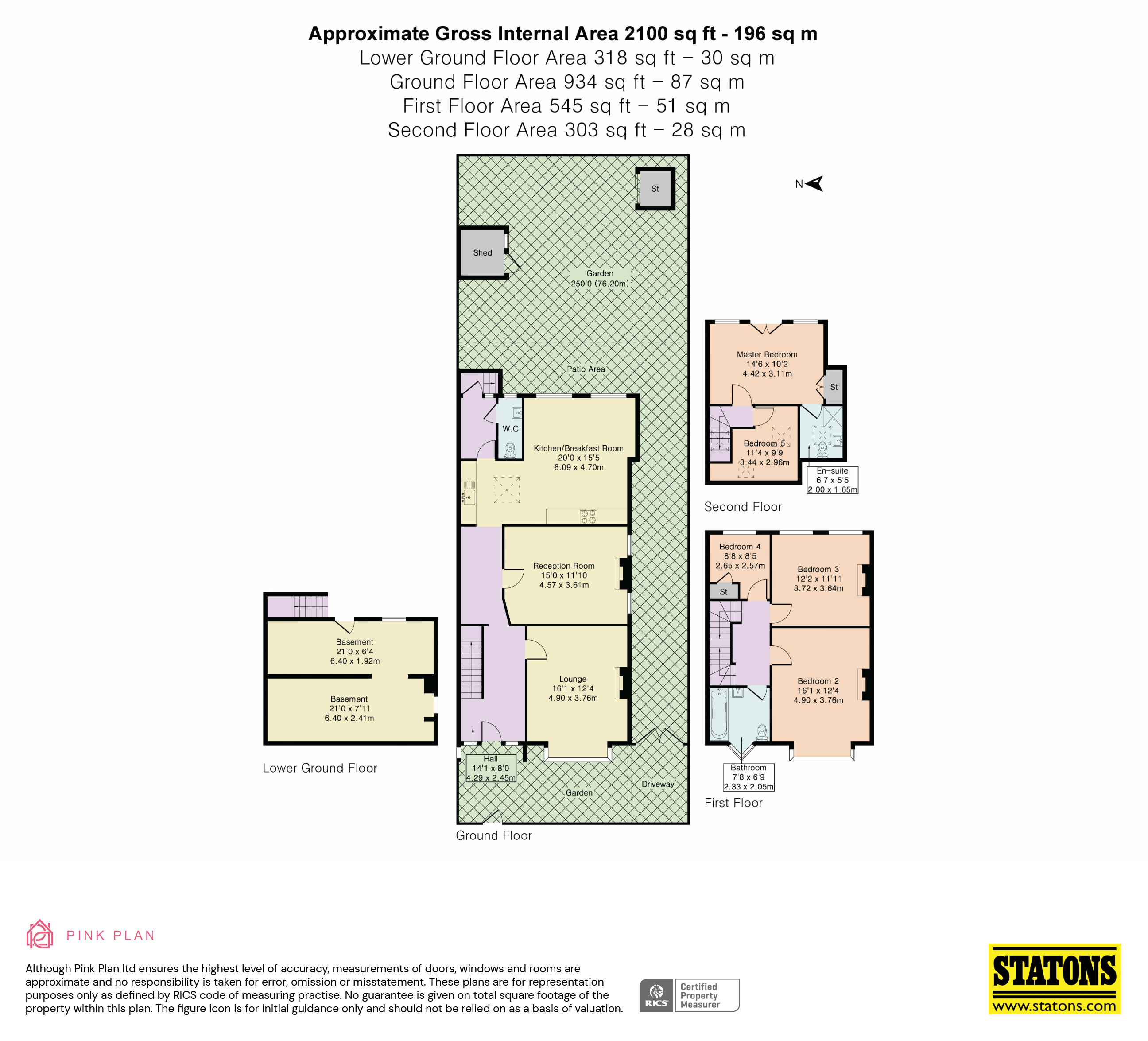 147, Crescent Road, Barnet floorplan