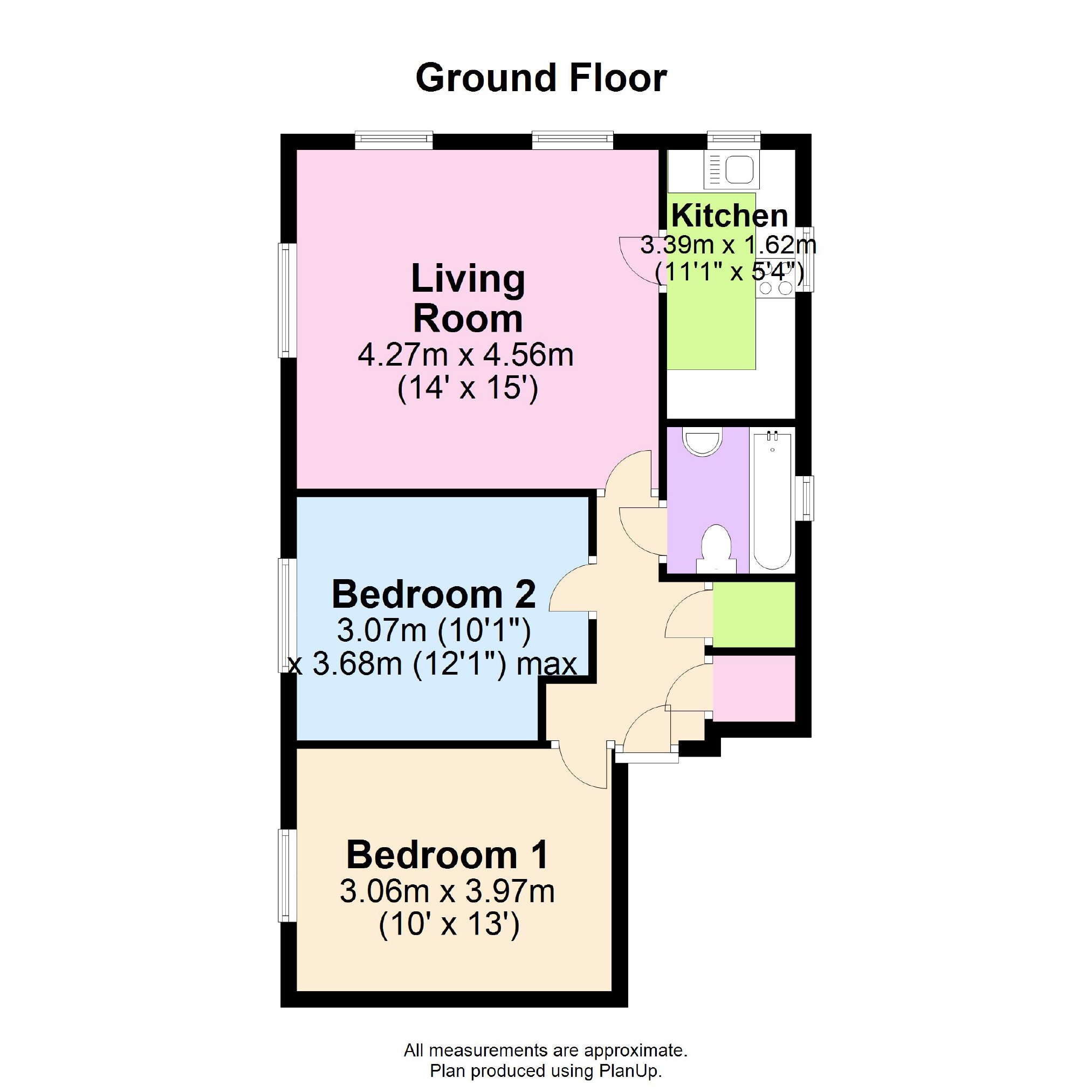 2 Bedrooms Flat for sale in Station Road, Kings Langley WD4