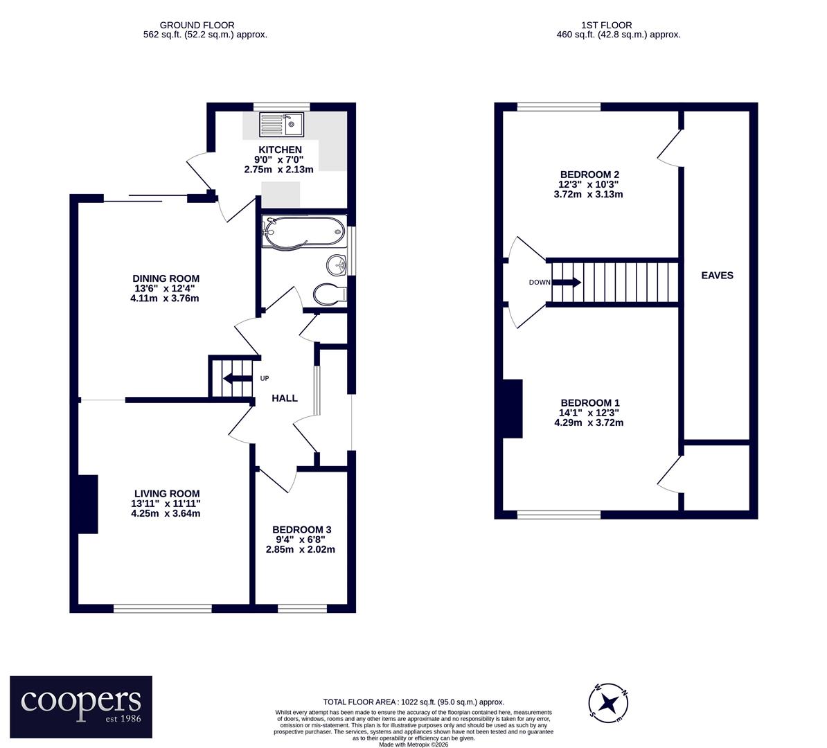 18, Dawley Avenue, Hillingdon floorplan