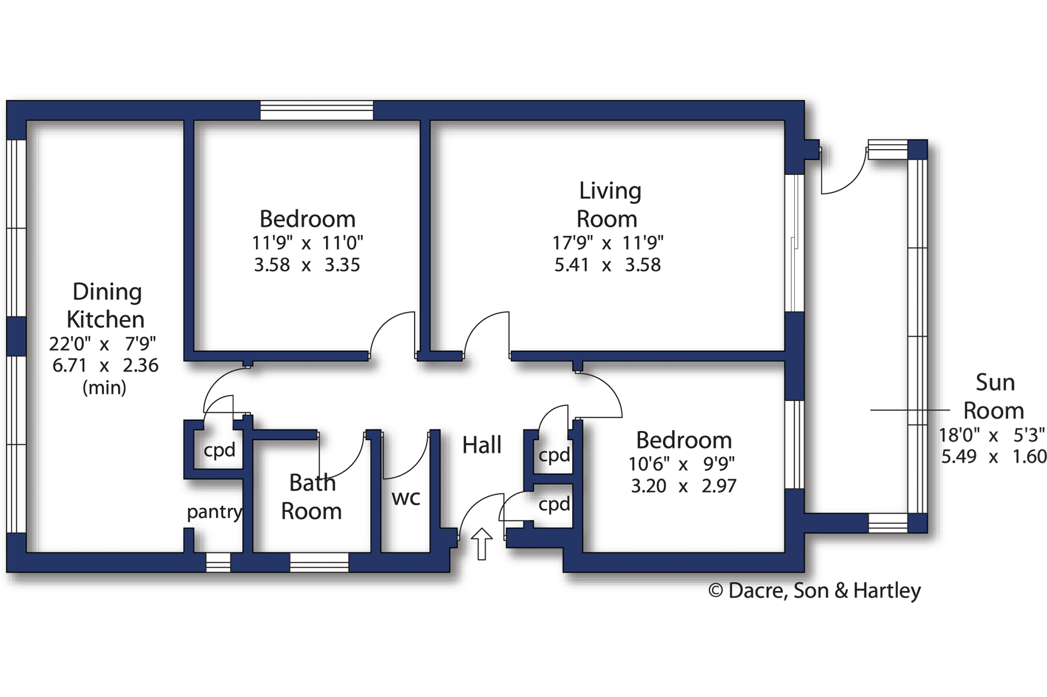 54, Moorfield Drive, Shipley floorplan