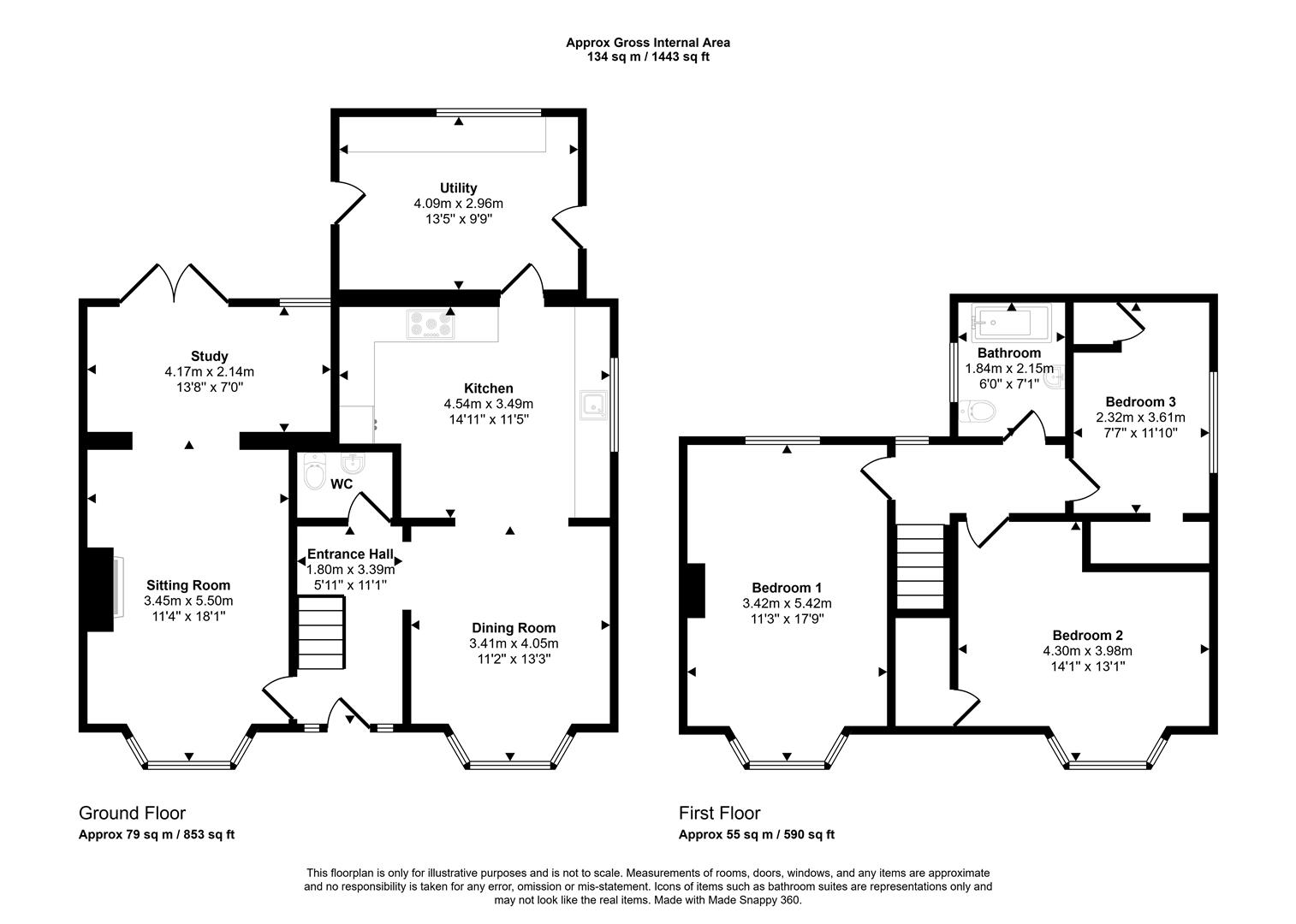 Palawan, Shaftesbury Road, Gillingham floorplan