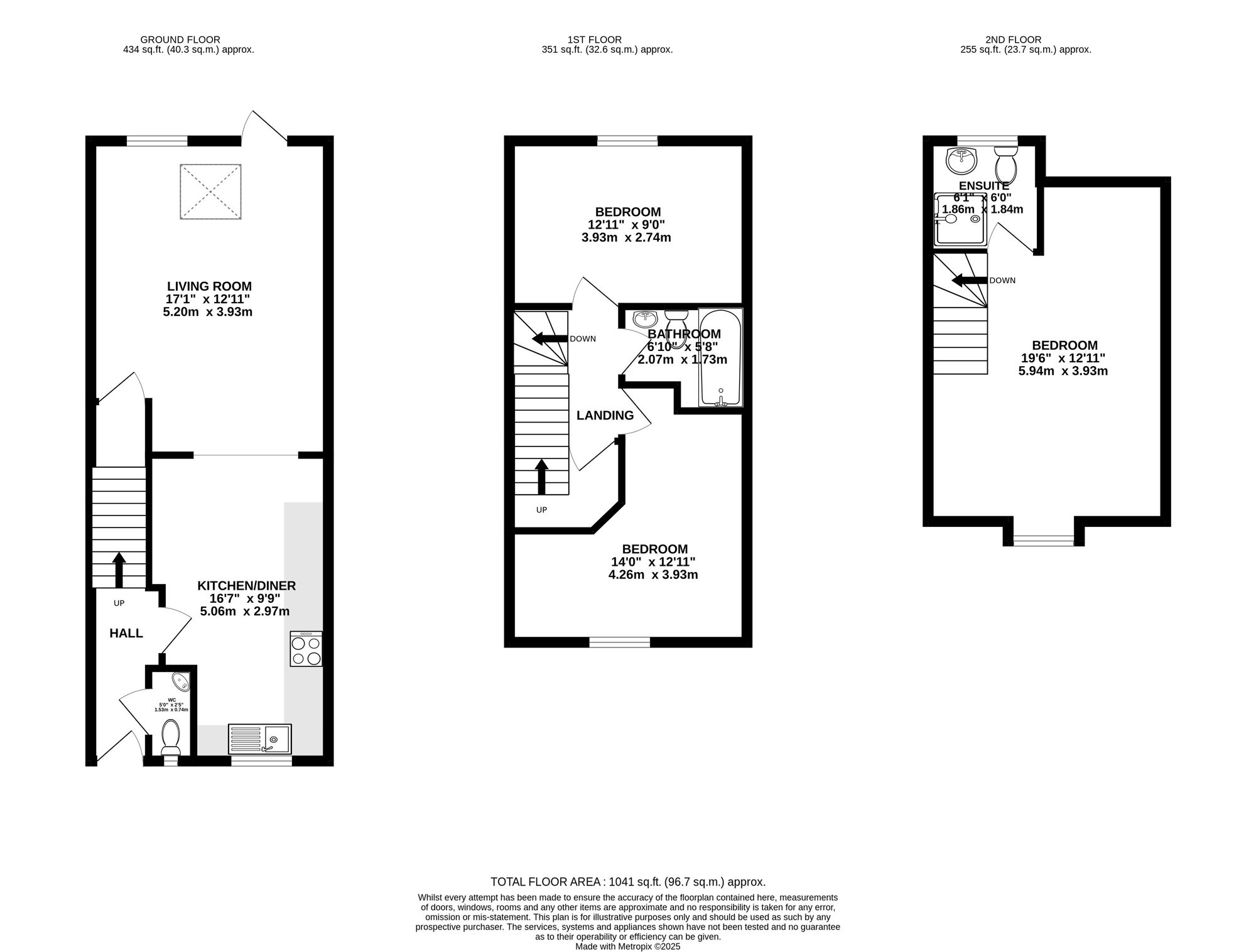 11 White Hart Mews, Caldicot floorplan