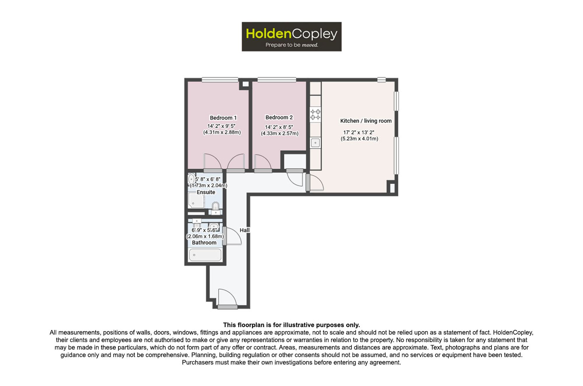 Apt 6, Bridgford Place, Nottingham floorplan