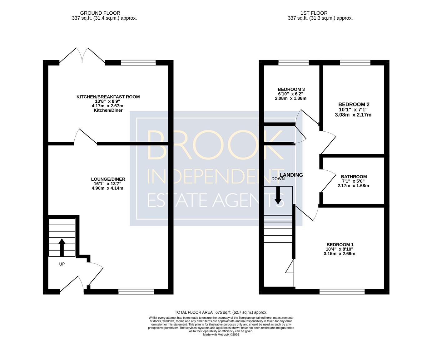 12, Andersen Close, Whiteley floorplan