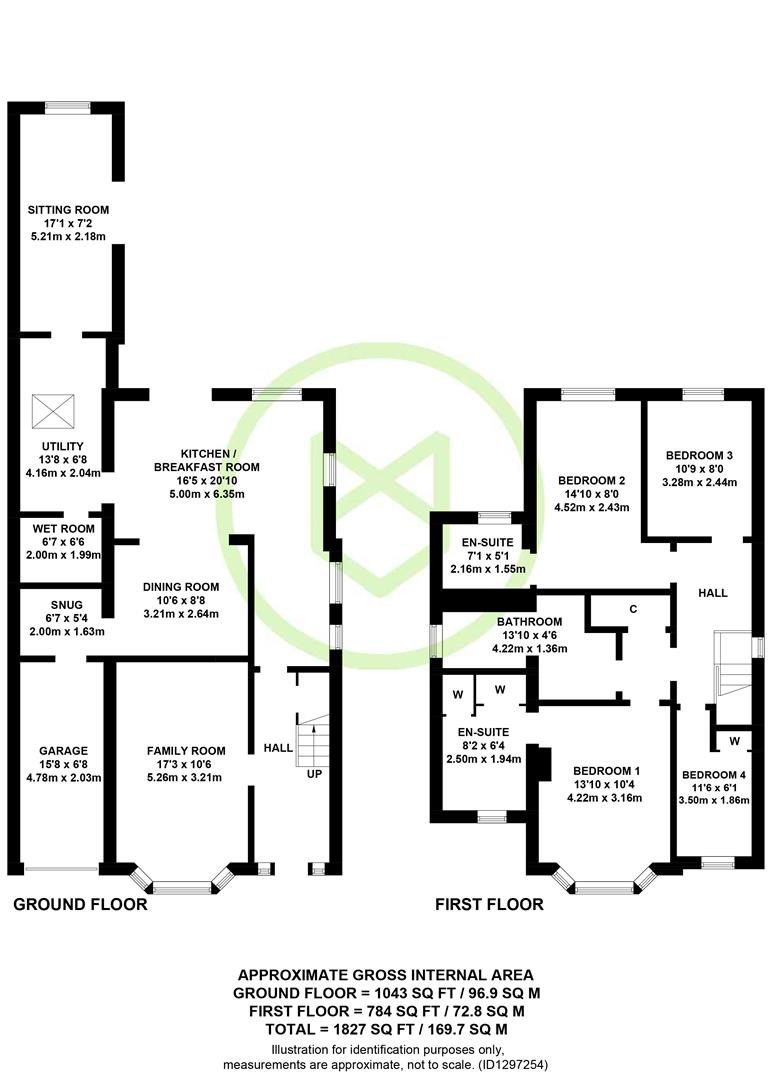 Cresta, 129, Botley Road, Romsey floorplan