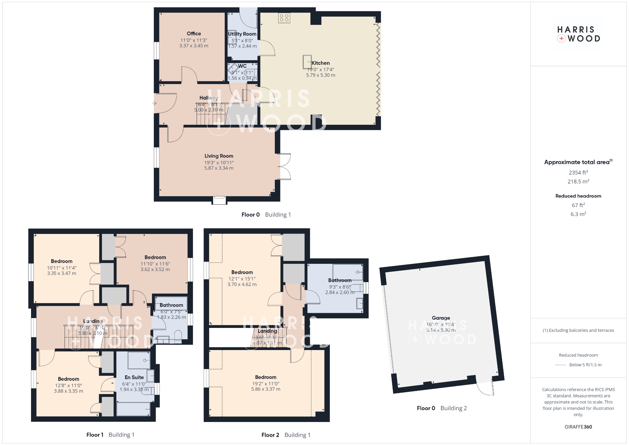 148 Gavin Way, Highwoods, Essex floorplan