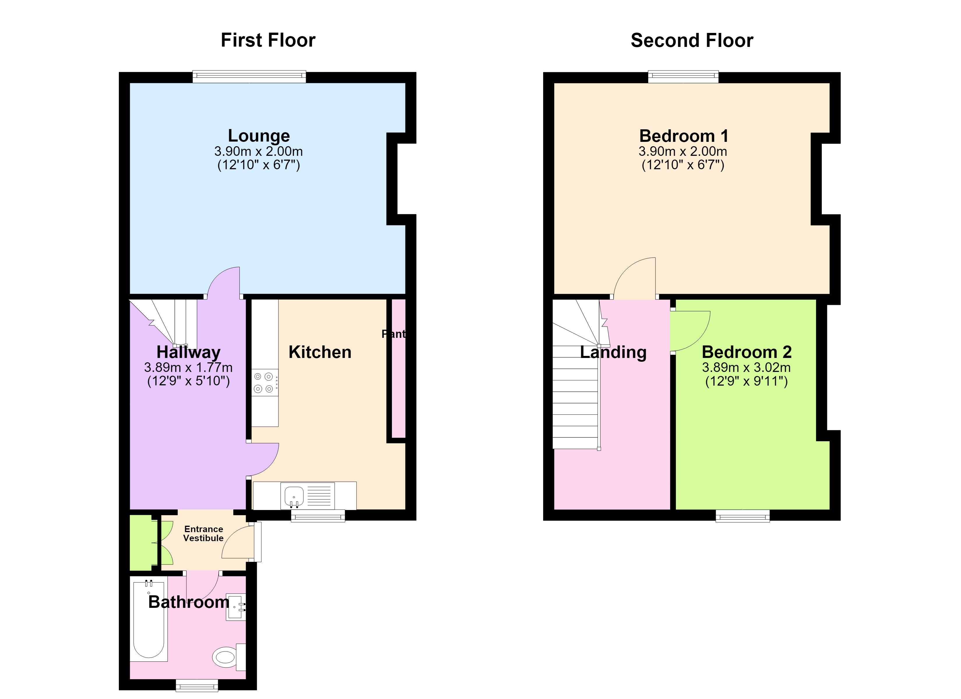 56a, Station Road, Nottingham floorplan