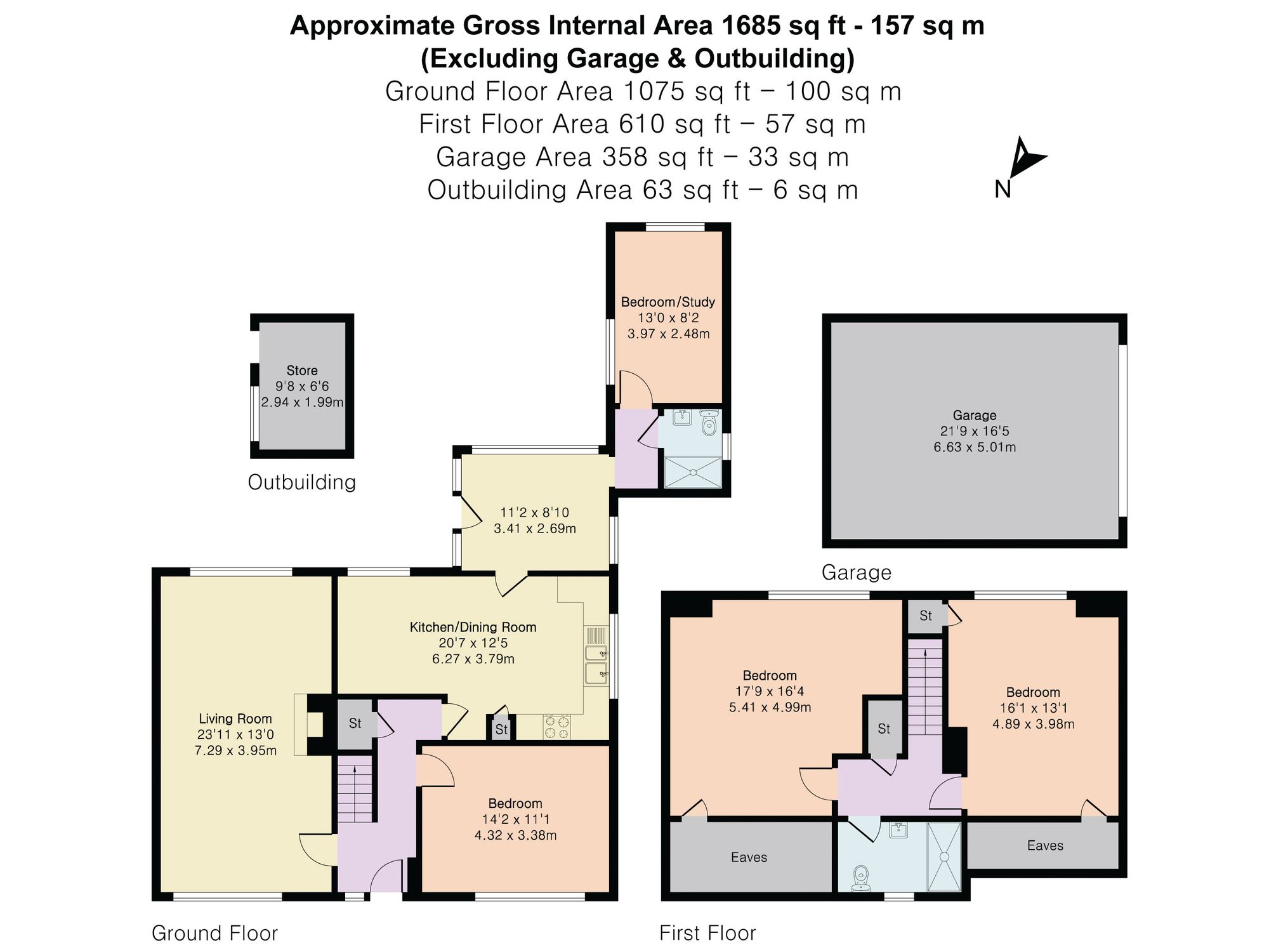 51 Fore Street, St. Austell floorplan