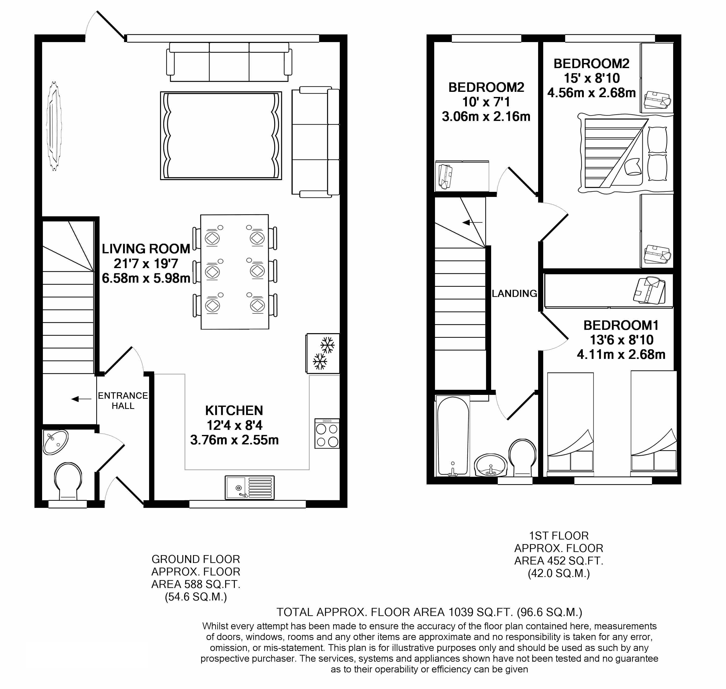 9, Fortunes Mead, Northolt floorplan