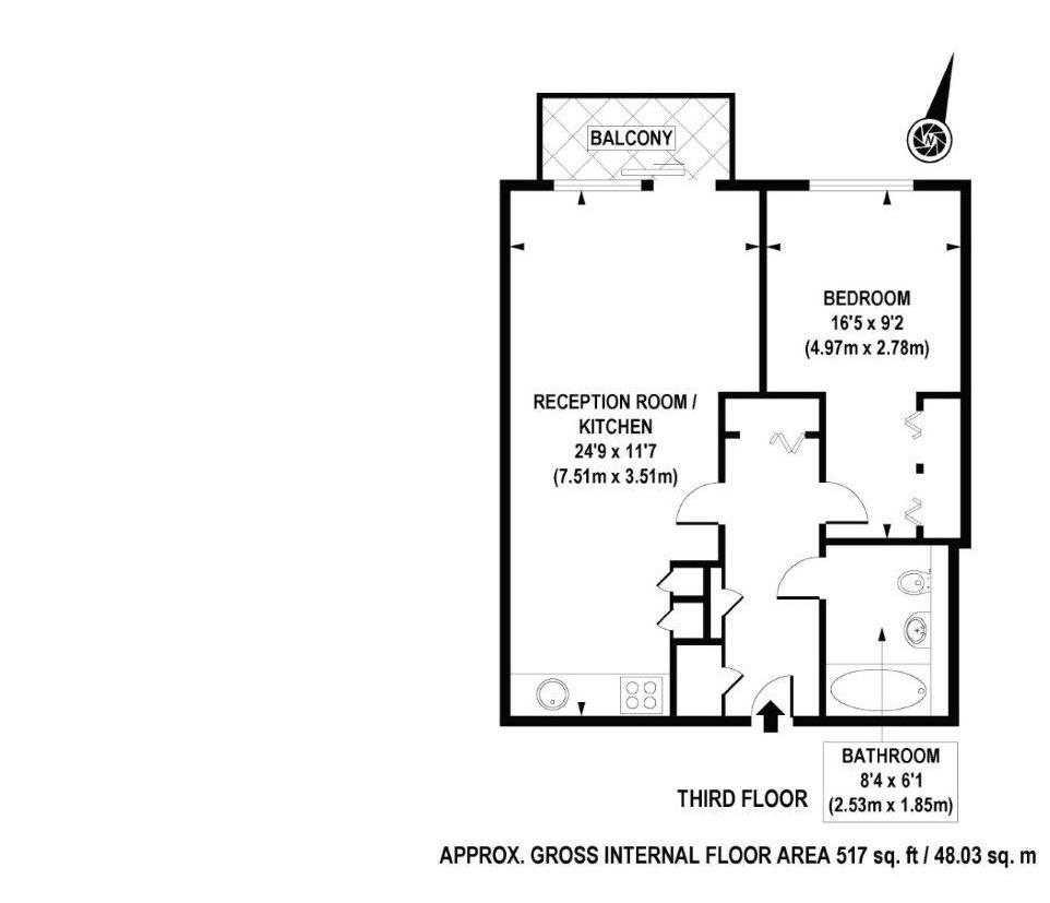 1 Bedrooms Flat to rent in Caro Point, Grosvenor Waterside, 5 Gatliff Road SW1W