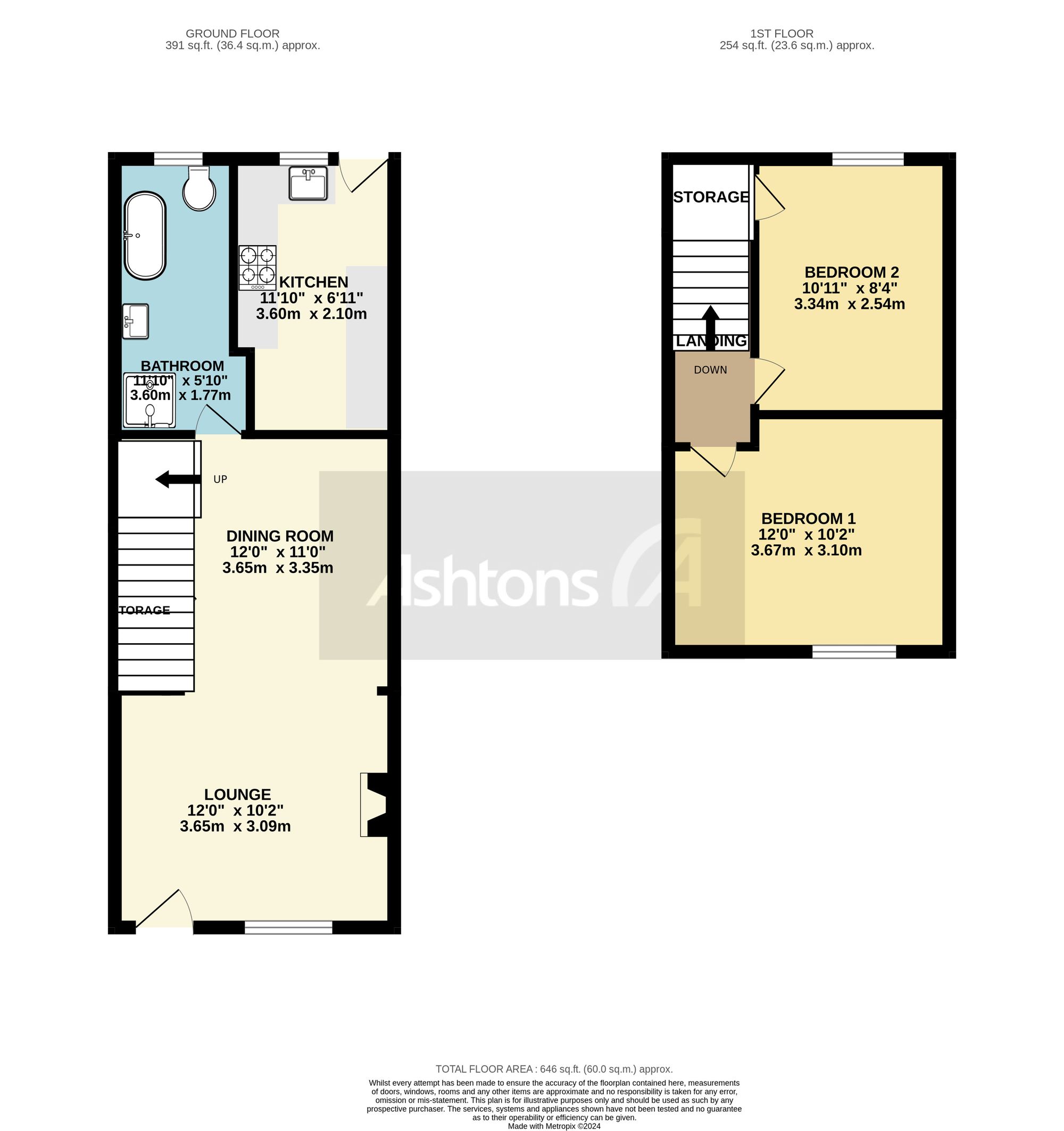 Cherry Lane, Lymm WA13, 2 bedroom terraced house for sale 66350094