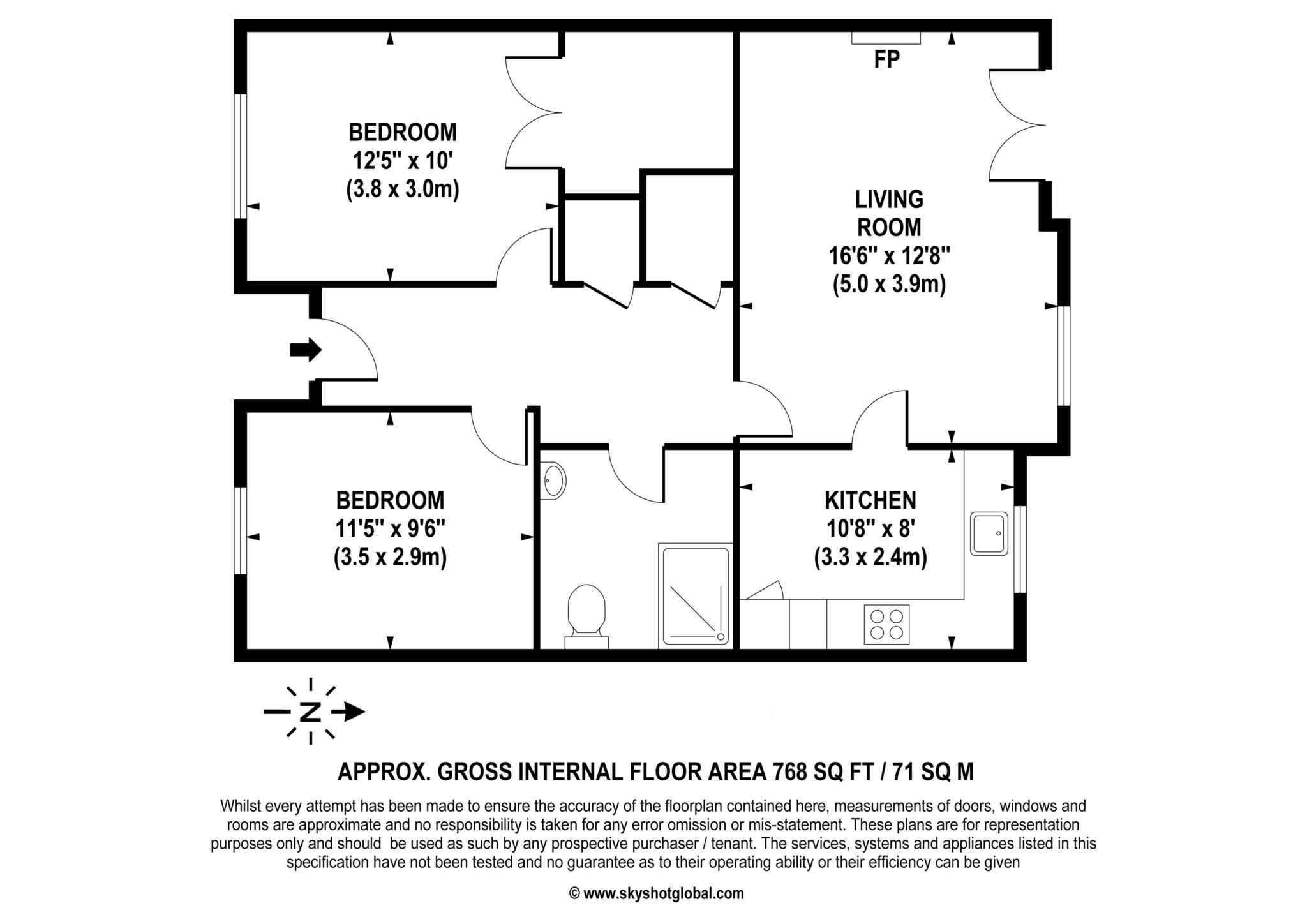 Blake Court, Winchmore Hill floorplan