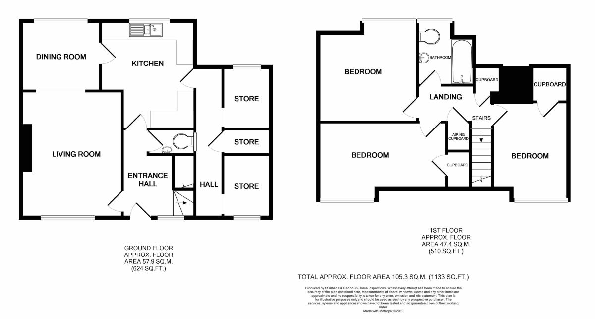 3 Bedrooms Terraced house for sale in Sleapshyde Lane, Smallford, St. Albans AL4