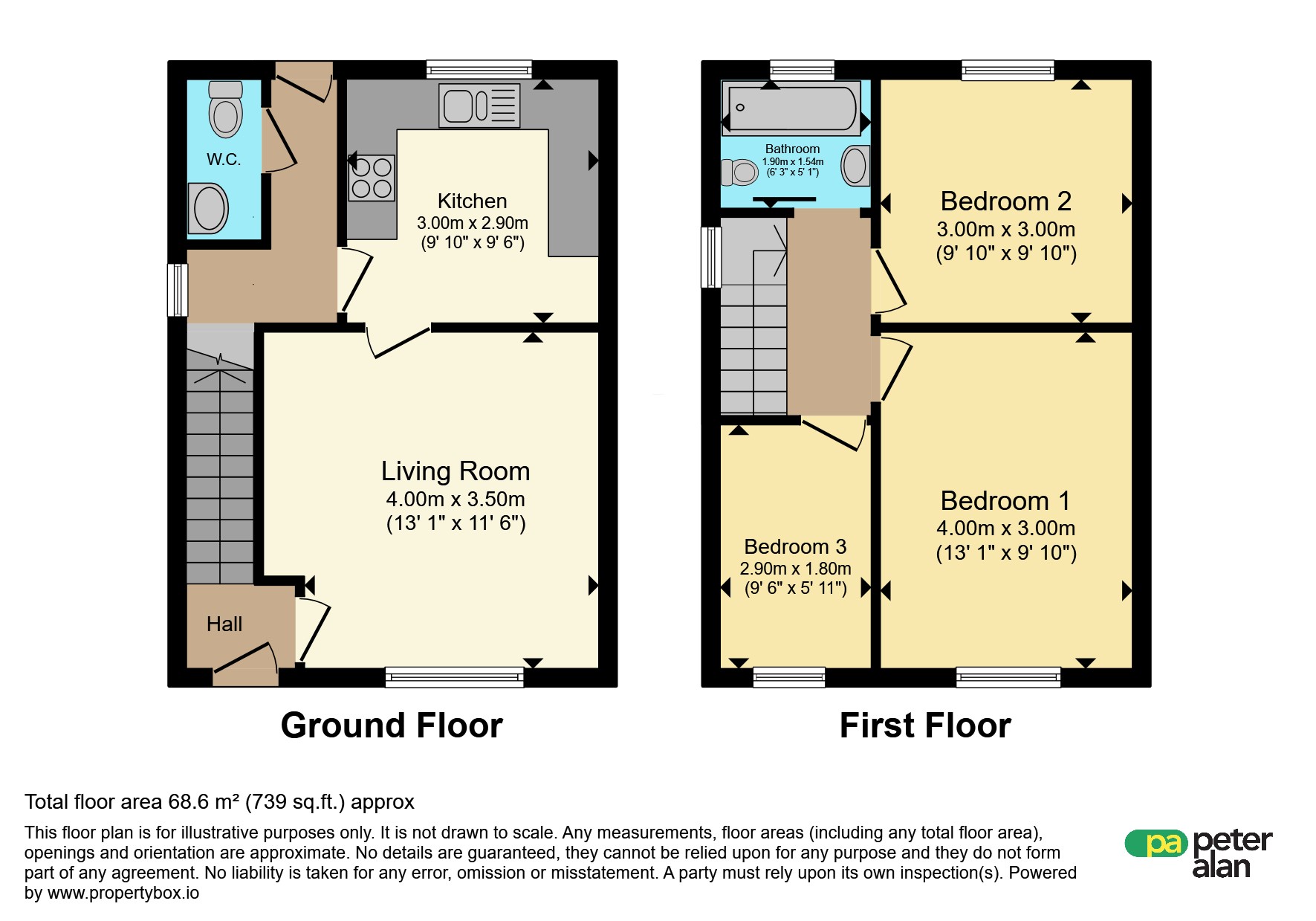 76, The Crescent, Cwmbran floorplan