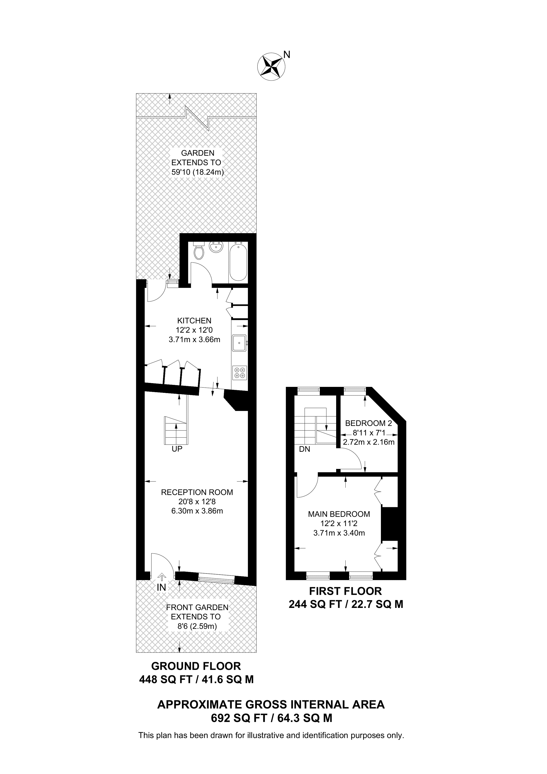 Hayles Street, Elephant and Castle floorplan