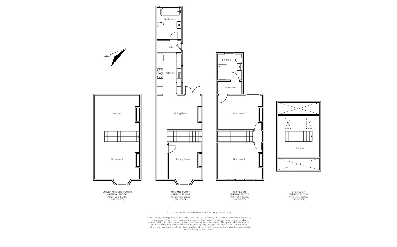 33, Sidney Road, Kent floorplan