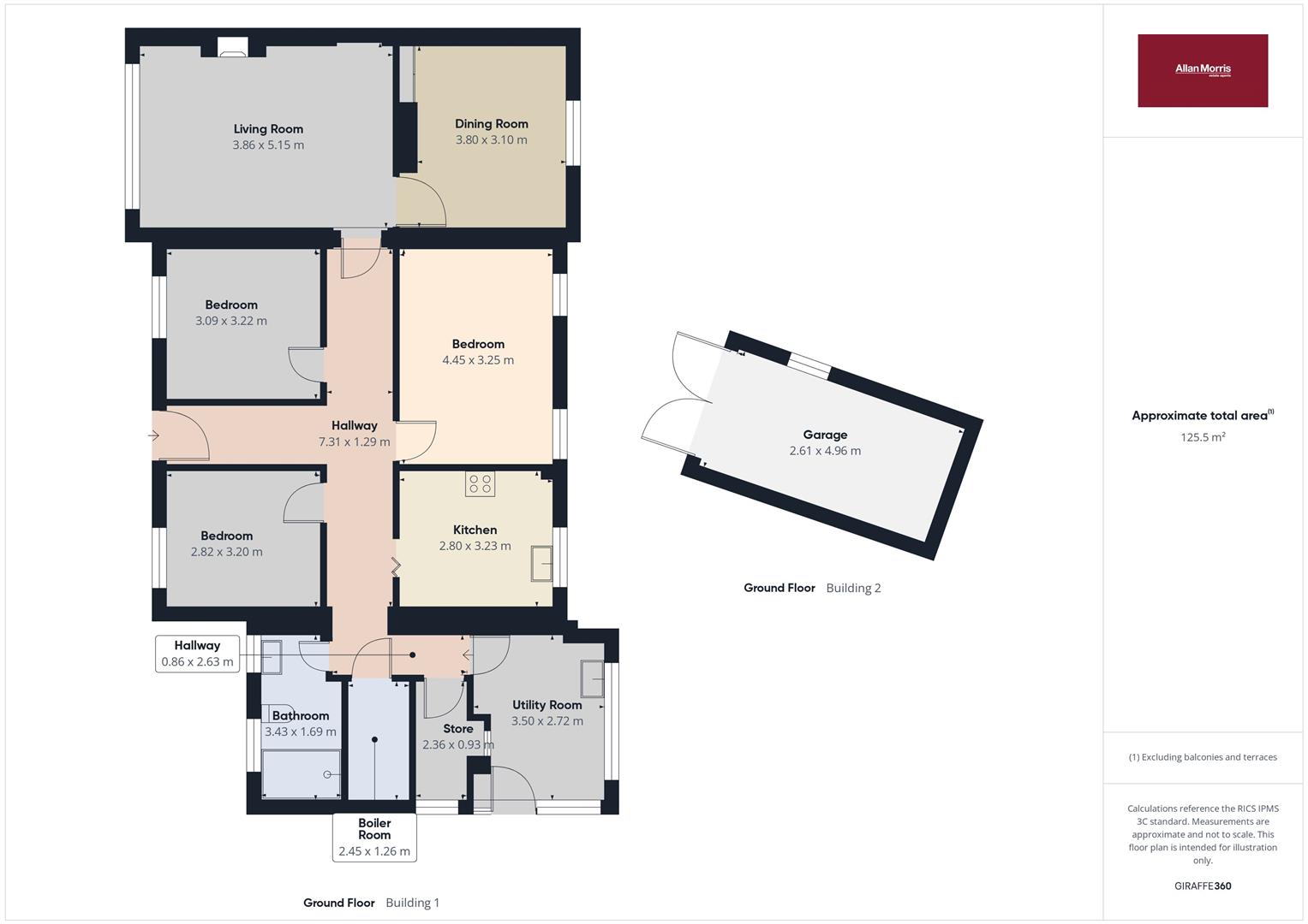 7, Redwing Close, Malvern floorplan
