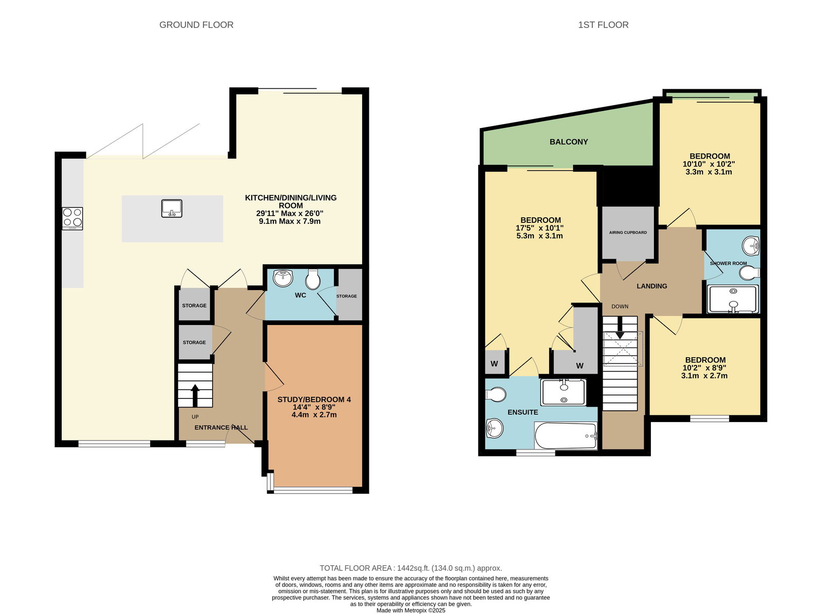 1 Lyndhurst Gardens,Broad Down, Gloucester Road, Malvern floorplan