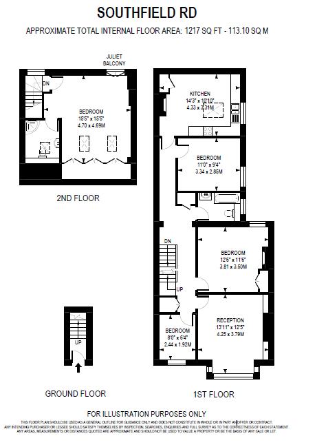 3 Bedrooms  to rent in Southfield Road, London W4