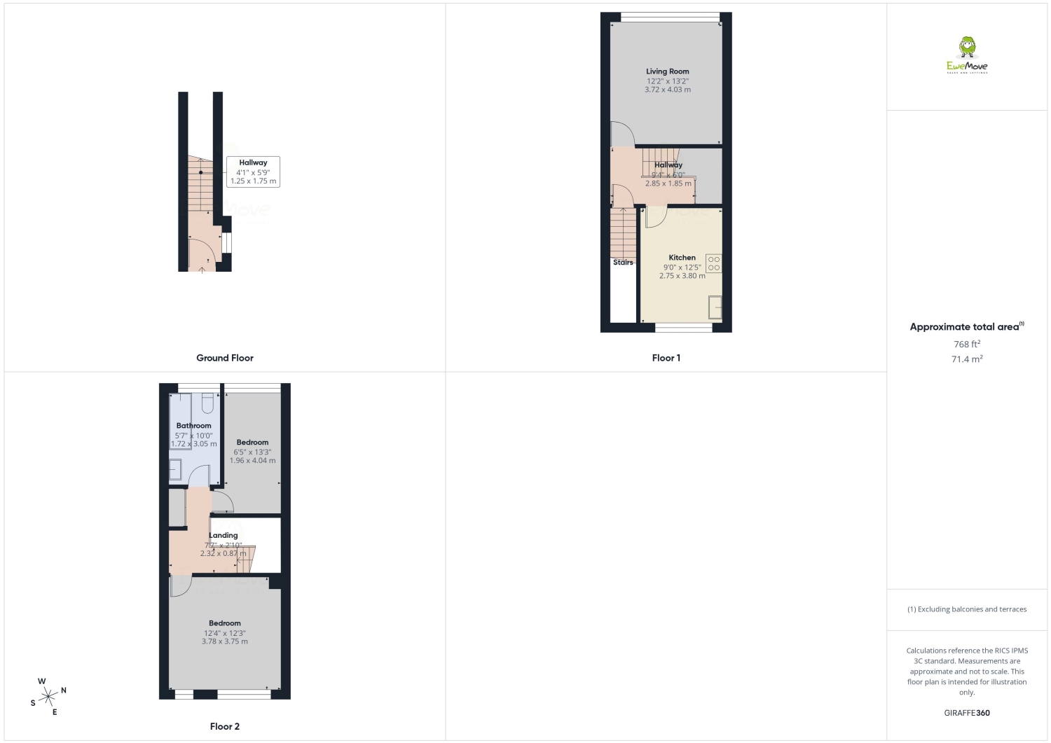 16b, Albert Road, Belvedere floorplan