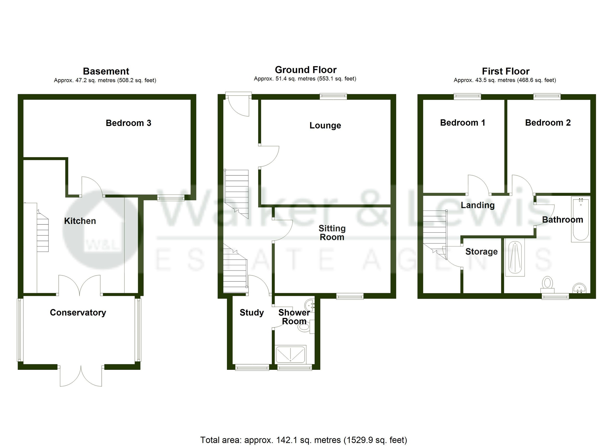 17 Garn Cross, Ebbw Vale floorplan